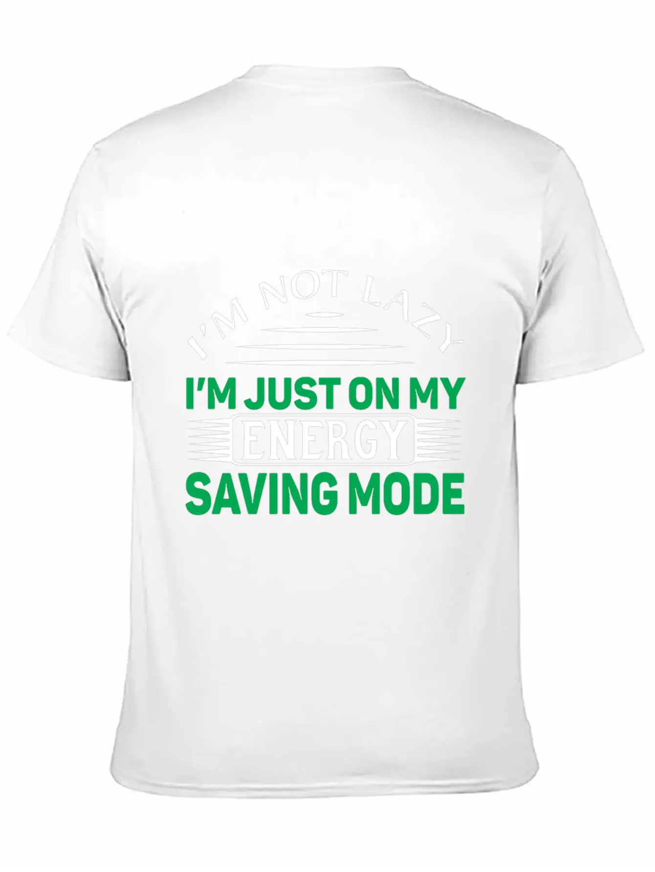 Energy Saving Mode Breathable Soft Cotton T-Shirt – Timeless Casual Look