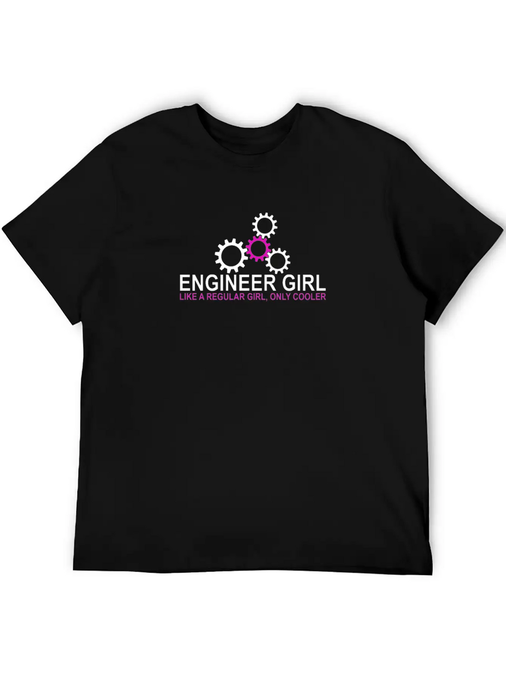 Engineer Girl Funny Cute Engineering STEM Gift For Timeless Short Sleeve Tee – Comfy And Minimalist Design