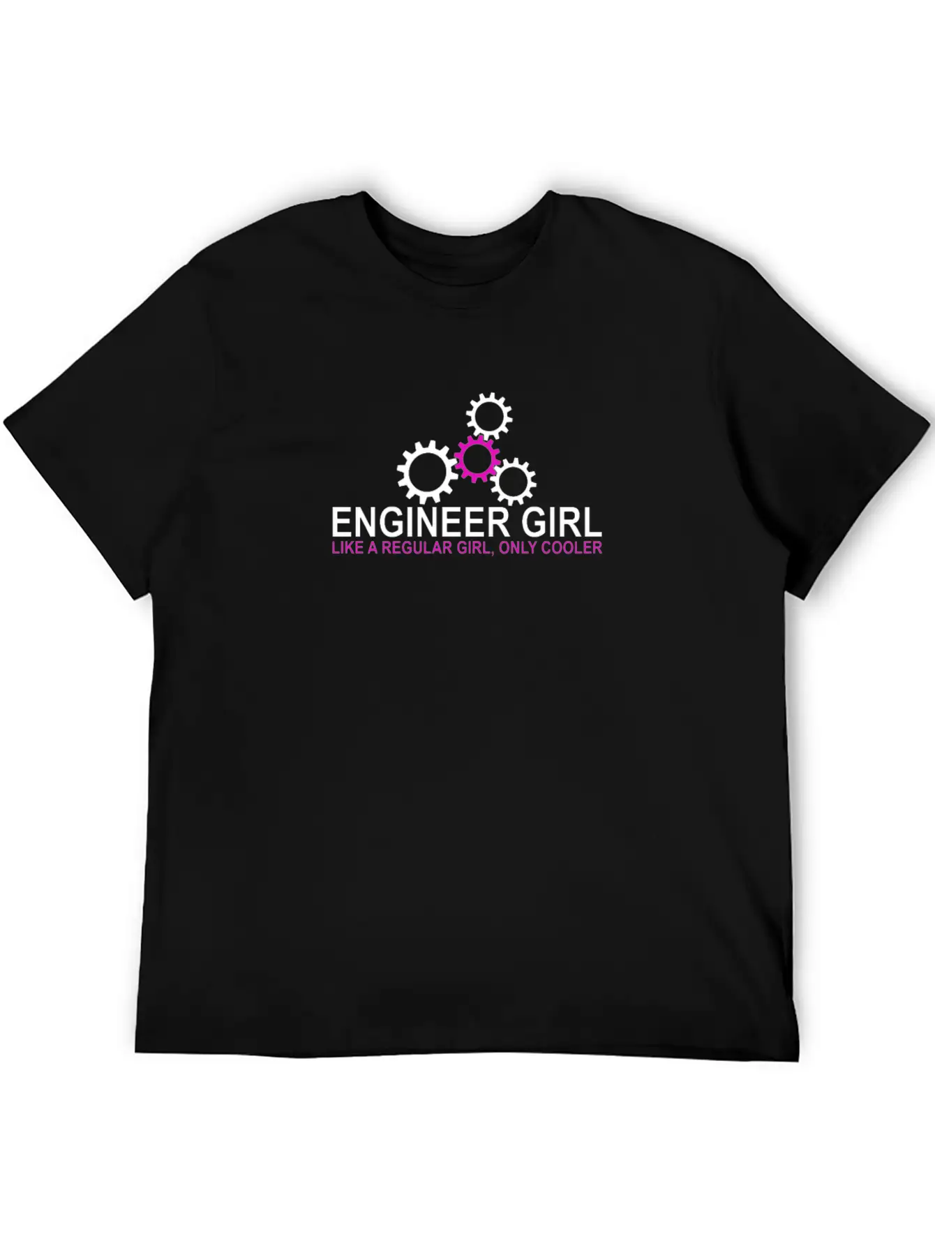 Engineer Girl Funny Cute Engineering STEM Gift For Timeless Short Sleeve Tee – Comfy And Minimalist Design