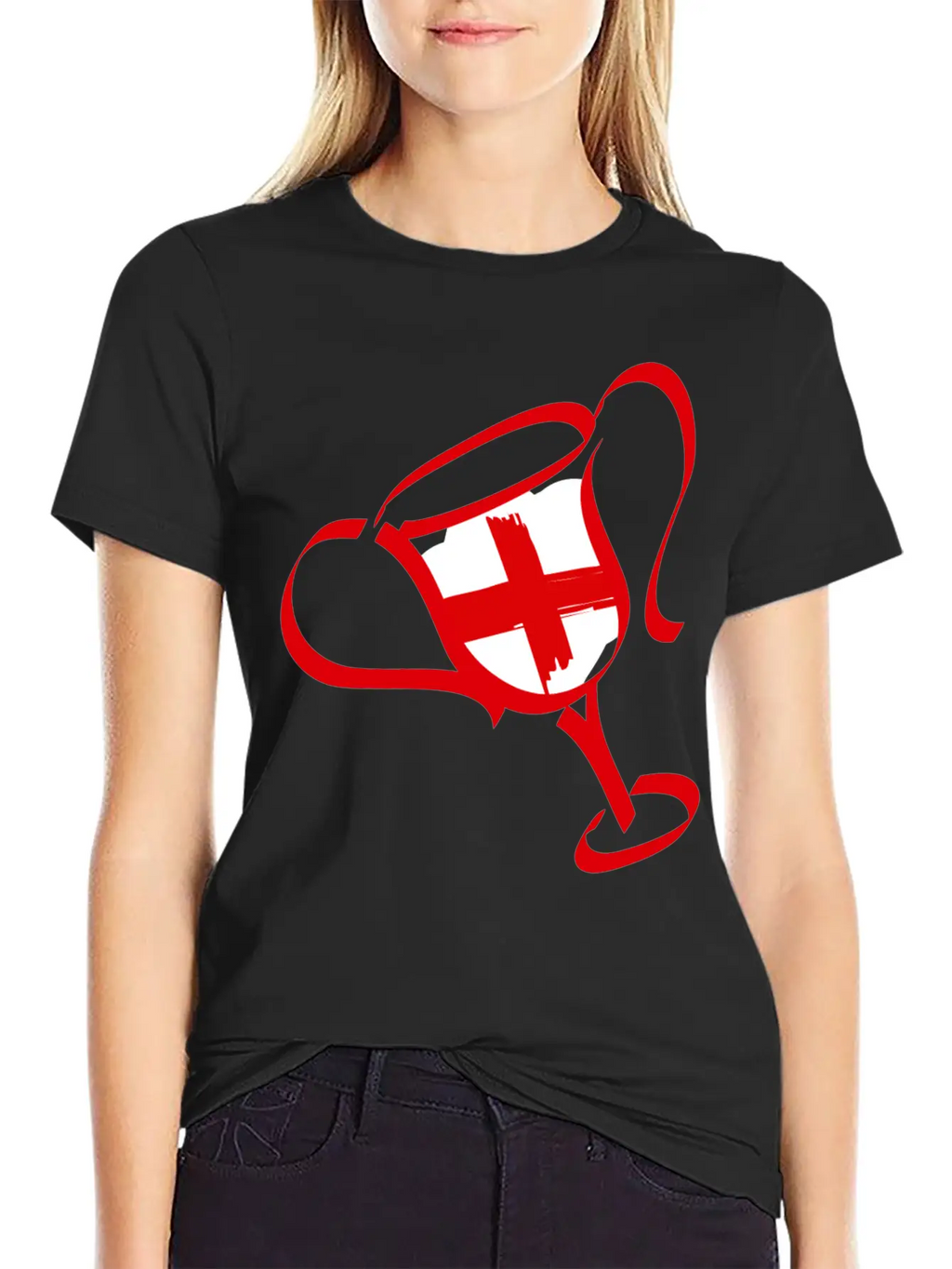 England Trophy Breathable Graphic T-Shirt – Perfect For Casual Days