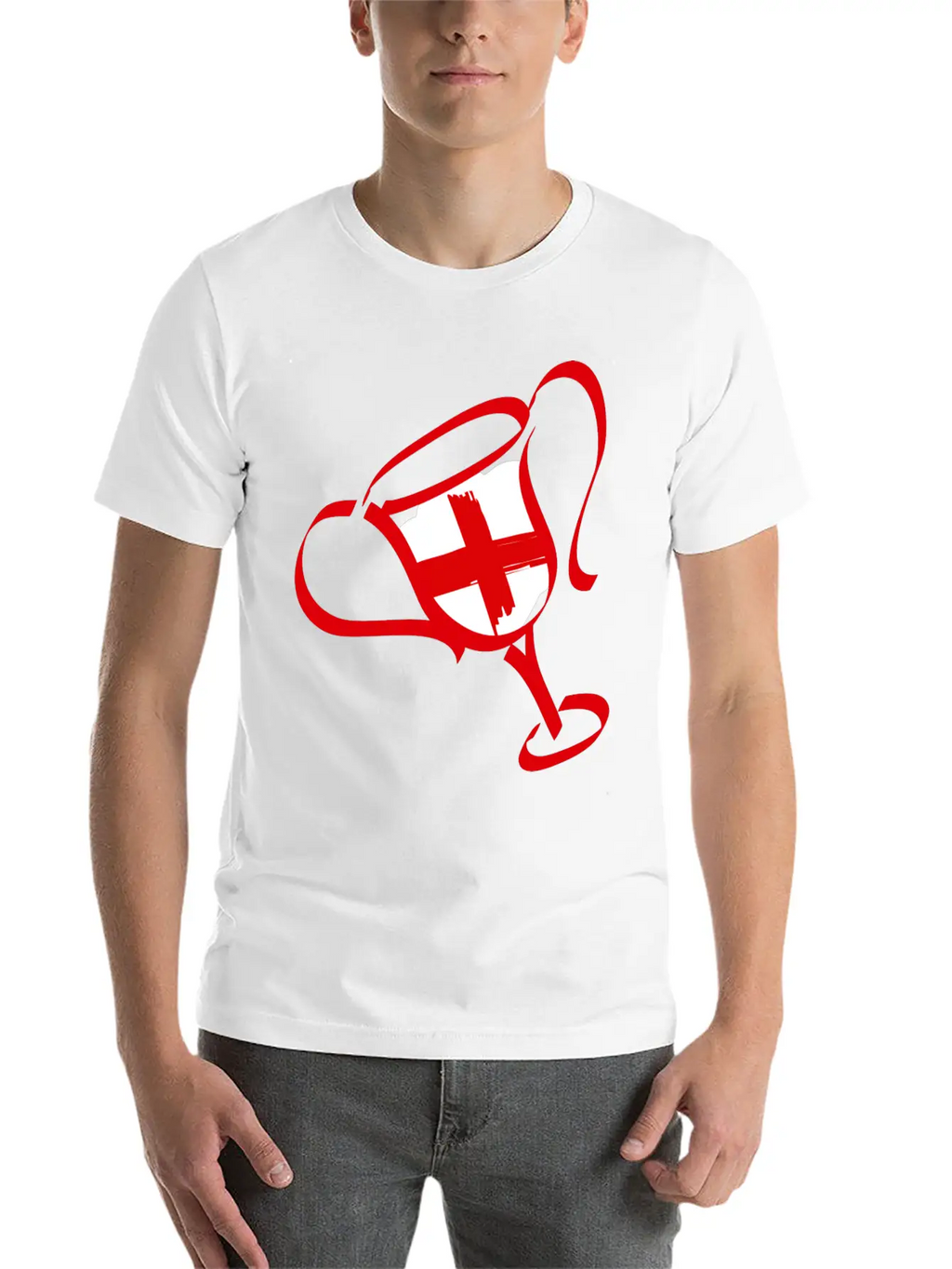 England Trophy Breathable Graphic T-Shirt – Perfect For Casual Days