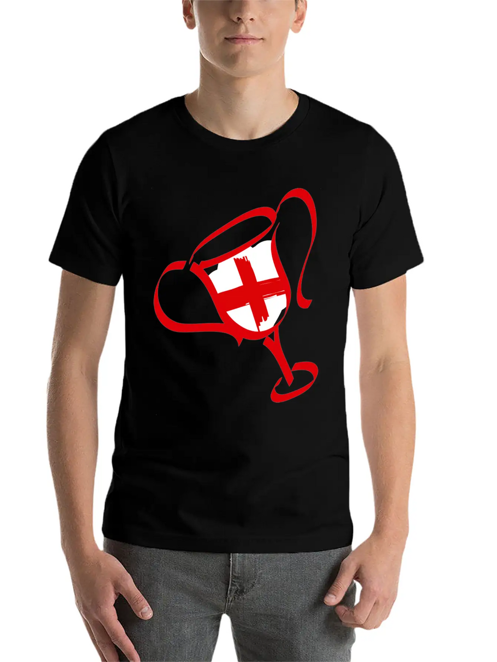 England Trophy Breathable Graphic T-Shirt – Perfect For Casual Days