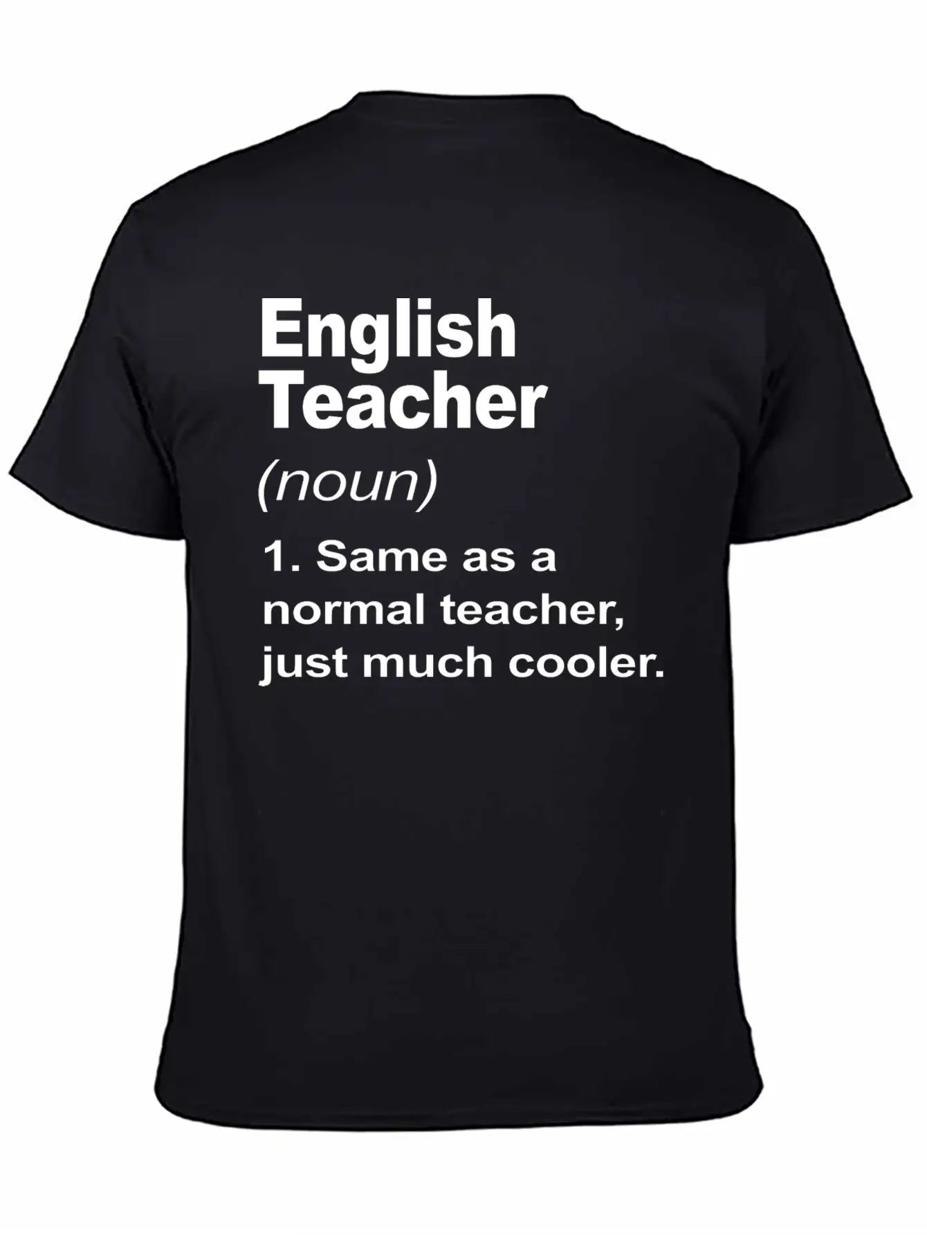 English Teacher Definition Back To School 2023 Timeless Short Sleeve Tee – Comfy And Minimalist Design