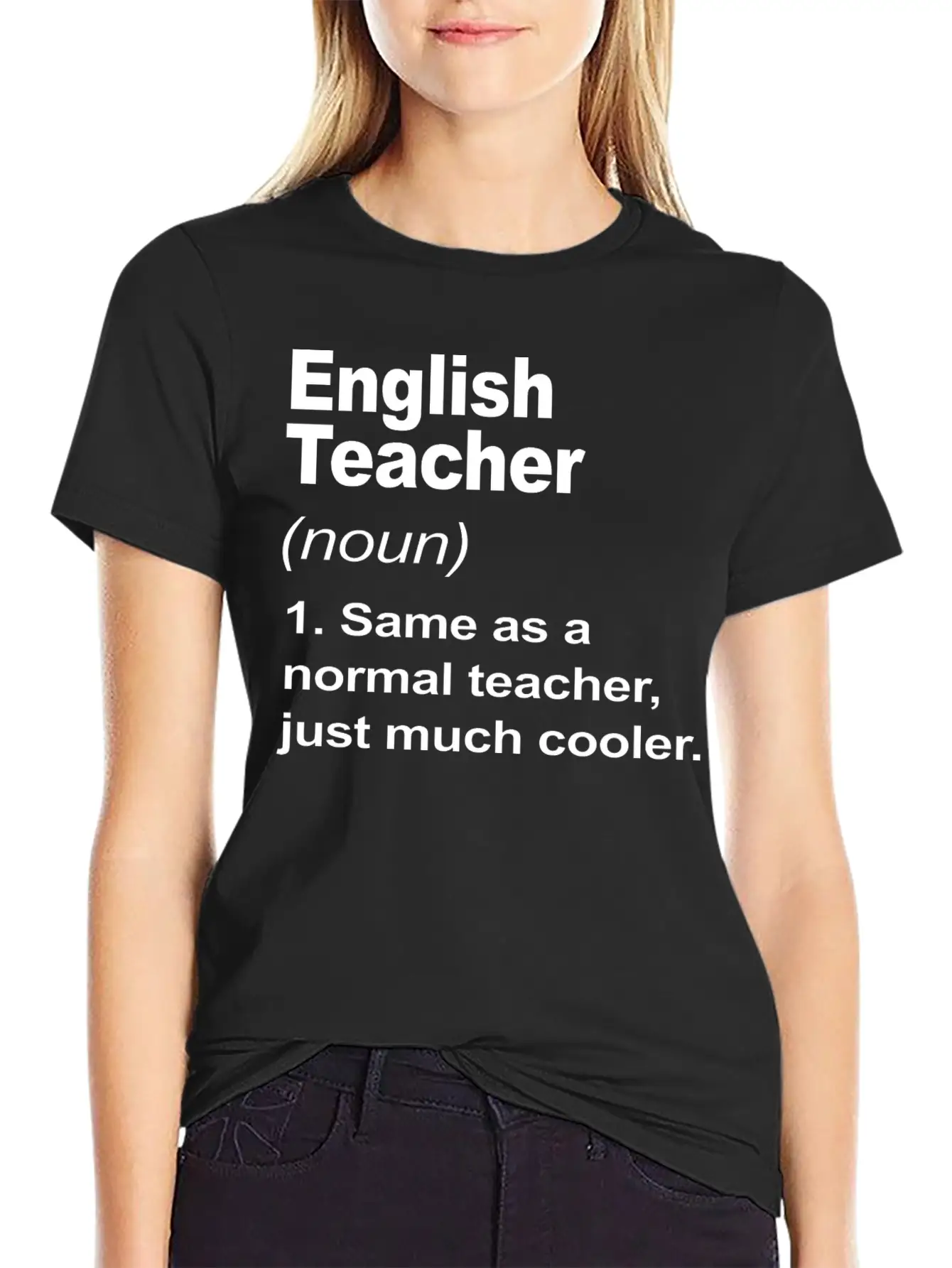English Teacher Definition Back To School 2023 Timeless Short Sleeve Tee – Comfy And Minimalist Design