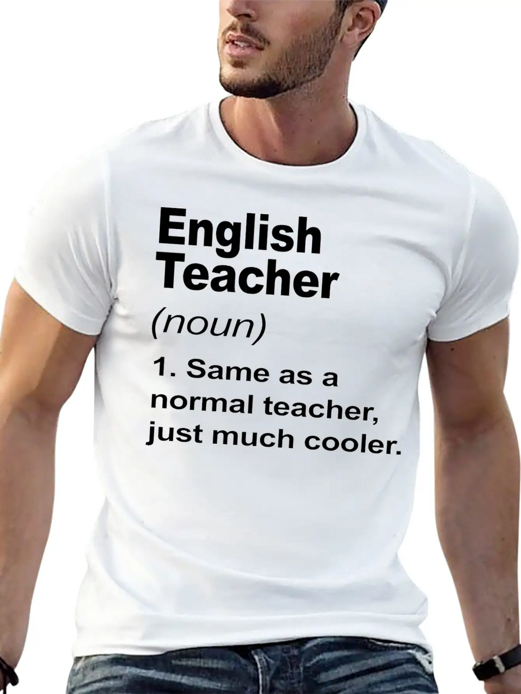 English Teacher Definition Back To School 2023 Timeless Short Sleeve Tee – Comfy And Minimalist Design