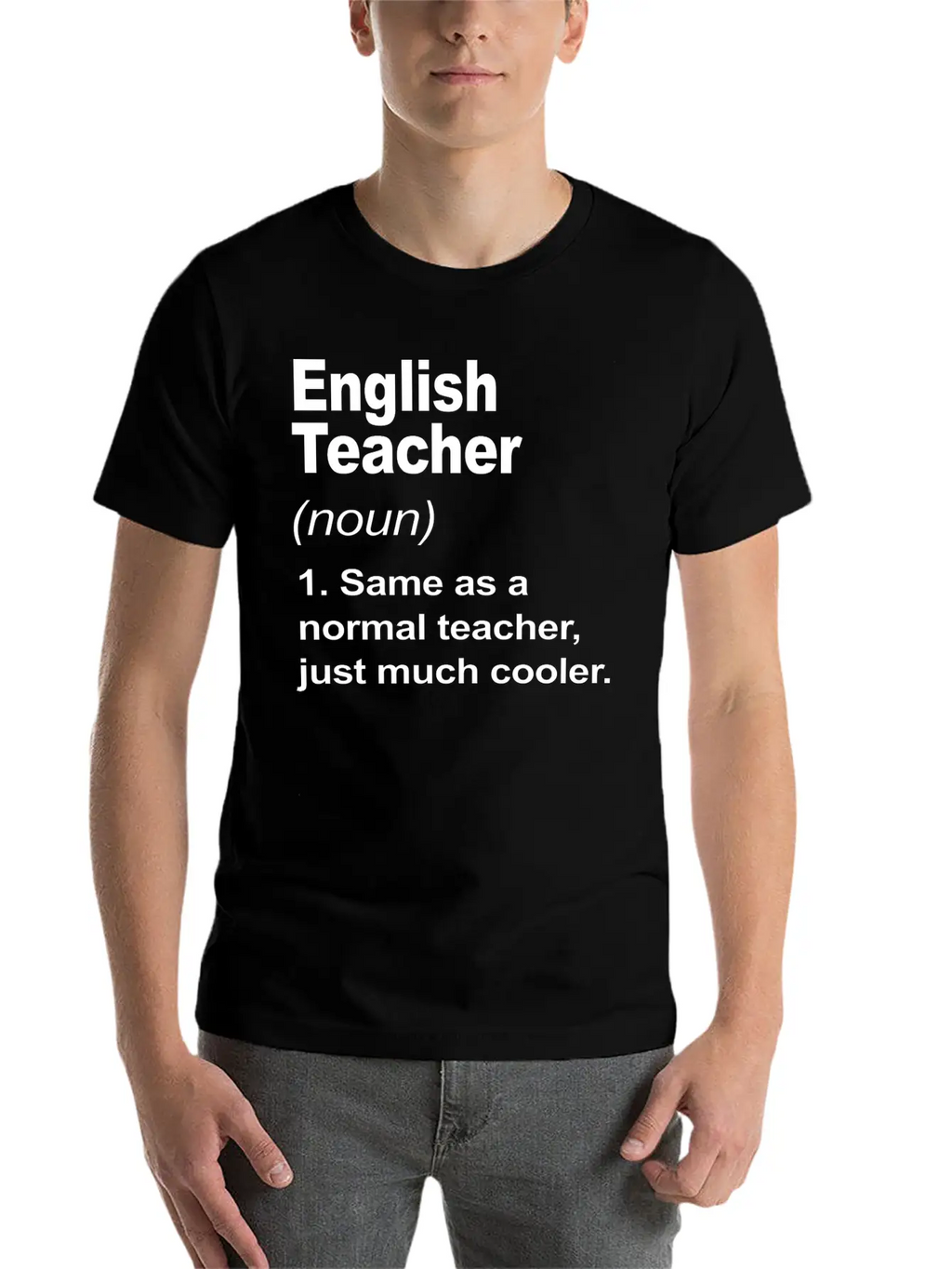 English Teacher Definition Back To School 2023 Timeless Short Sleeve Tee – Comfy And Minimalist Design