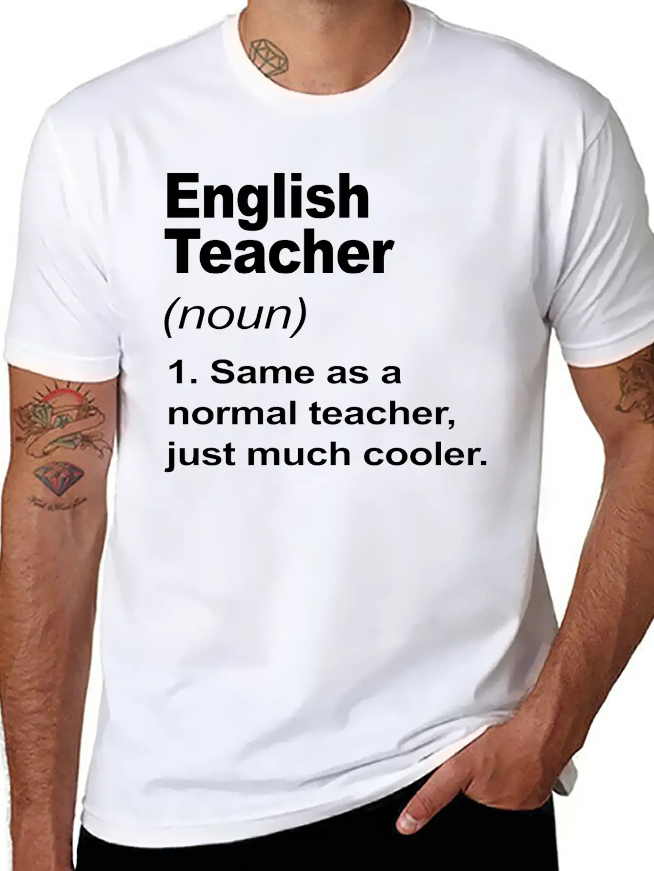 English Teacher Definition Back To School 2023 Timeless Short Sleeve Tee – Comfy And Minimalist Design