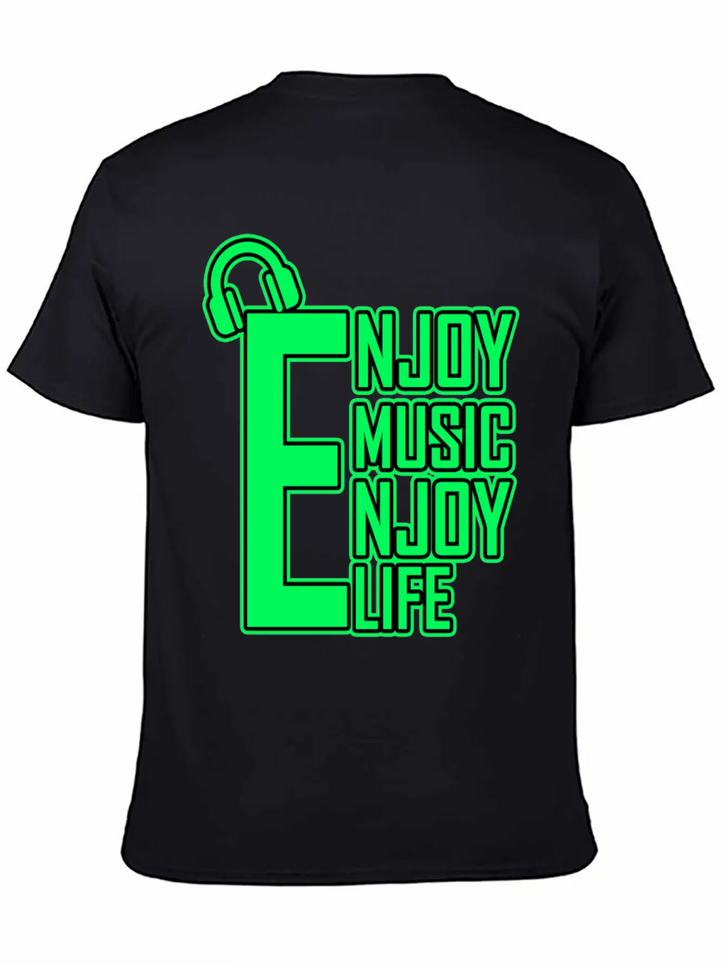 Enjoy Music Enjoy Life Timeless Short Sleeve Tee – Comfy And Minimalist Design