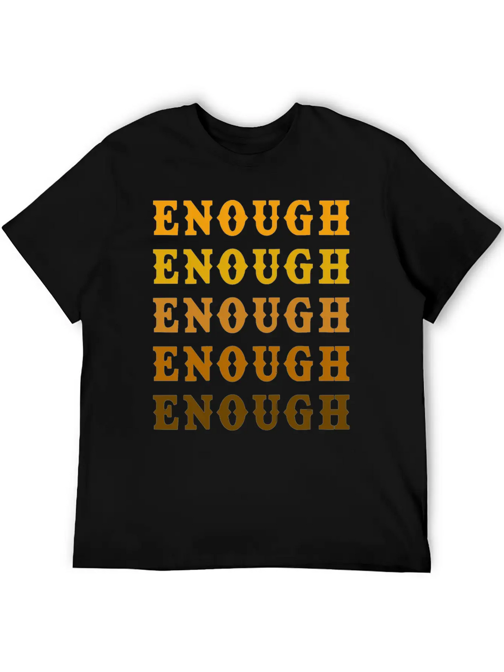 Enough Breathable Graphic T-Shirt – Perfect For Casual Days