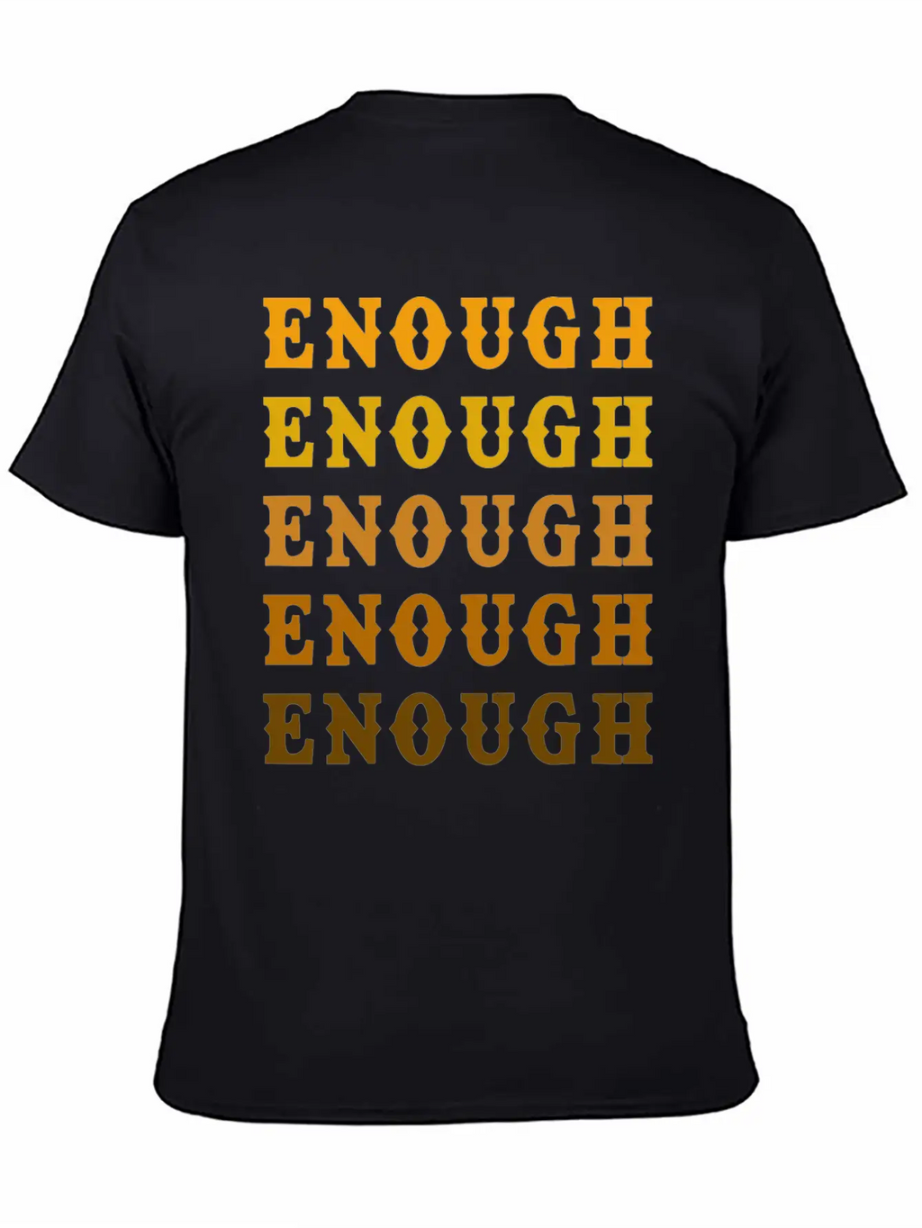 Enough Breathable Graphic T-Shirt – Perfect For Casual Days