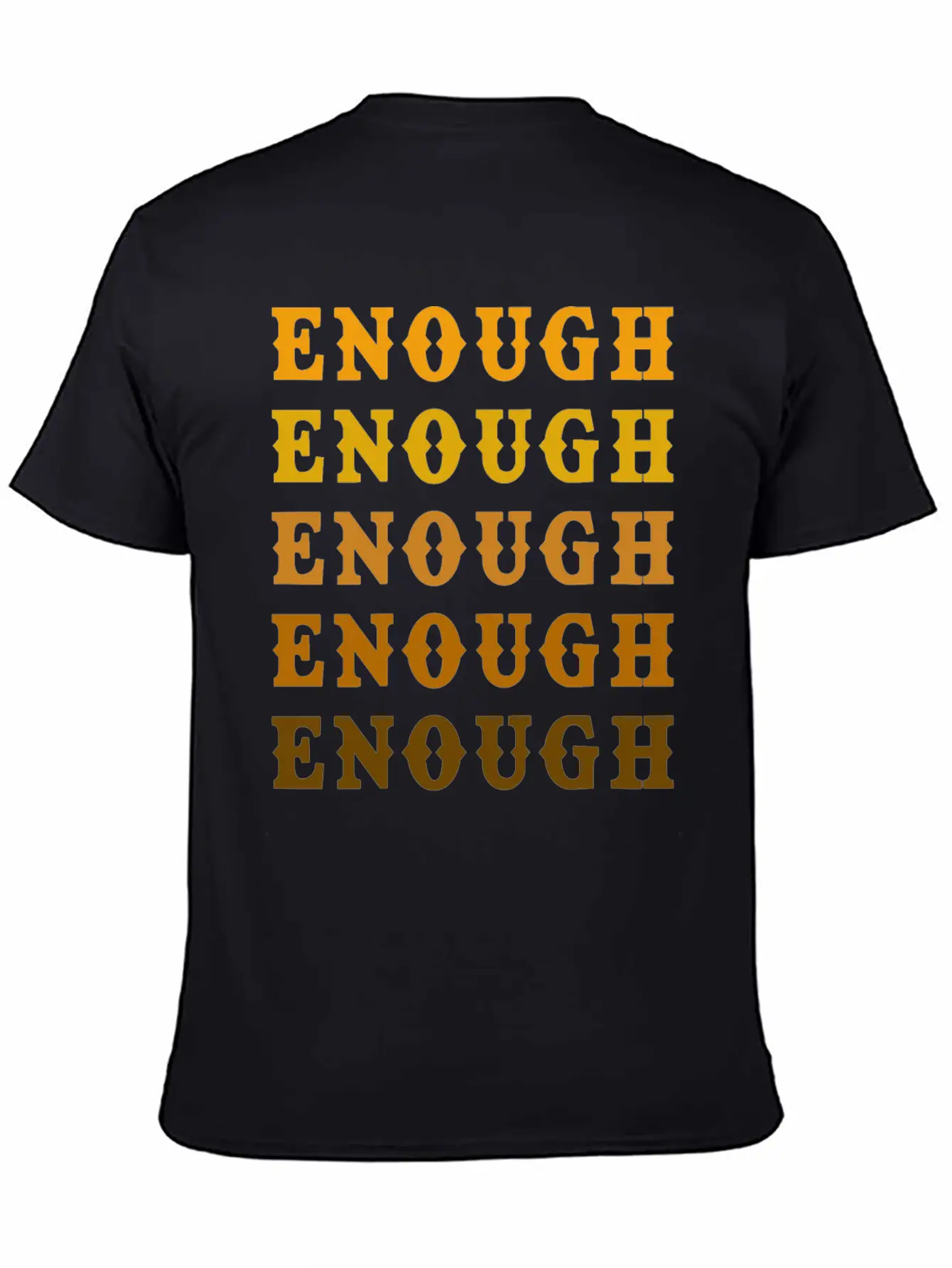 Enough Breathable Graphic T-Shirt – Perfect For Casual Days