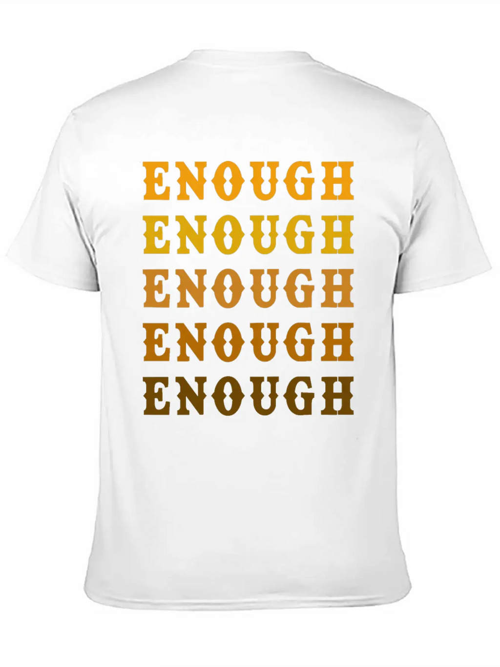Enough Breathable Graphic T-Shirt – Perfect For Casual Days