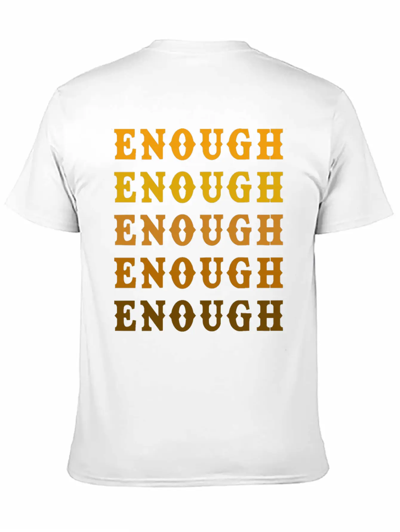 Enough Breathable Graphic T-Shirt – Perfect For Casual Days