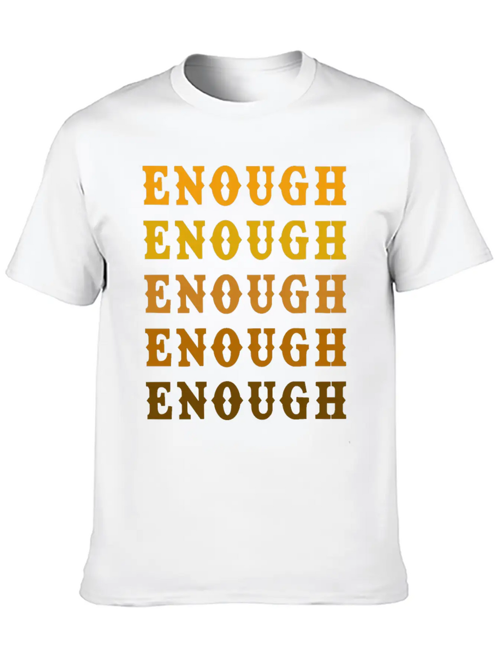 Enough Breathable Graphic T-Shirt – Perfect For Casual Days