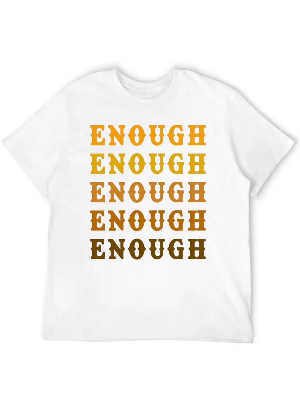 Enough Breathable Graphic T-Shirt – Perfect For Casual Days