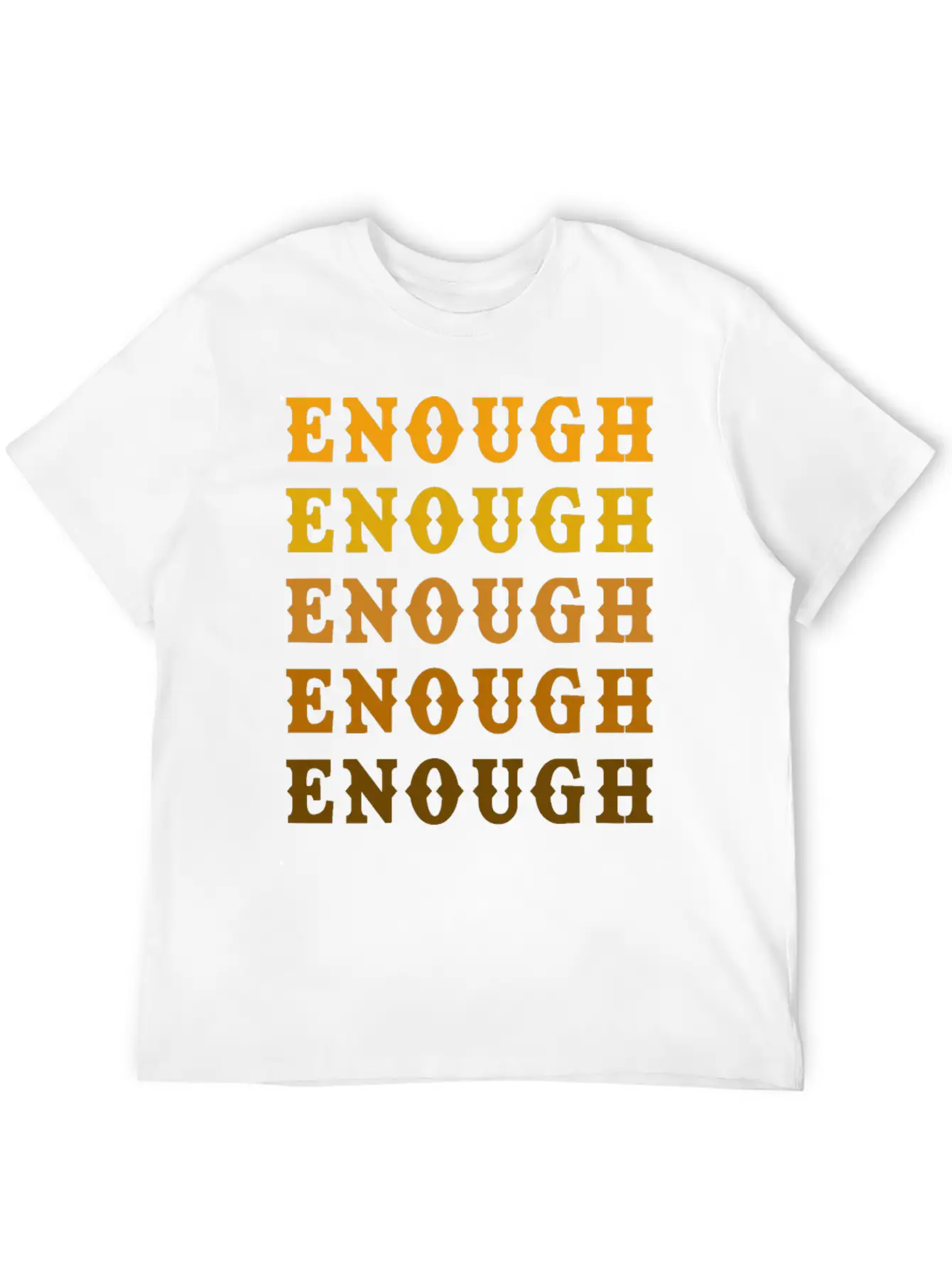 Enough Breathable Graphic T-Shirt – Perfect For Casual Days