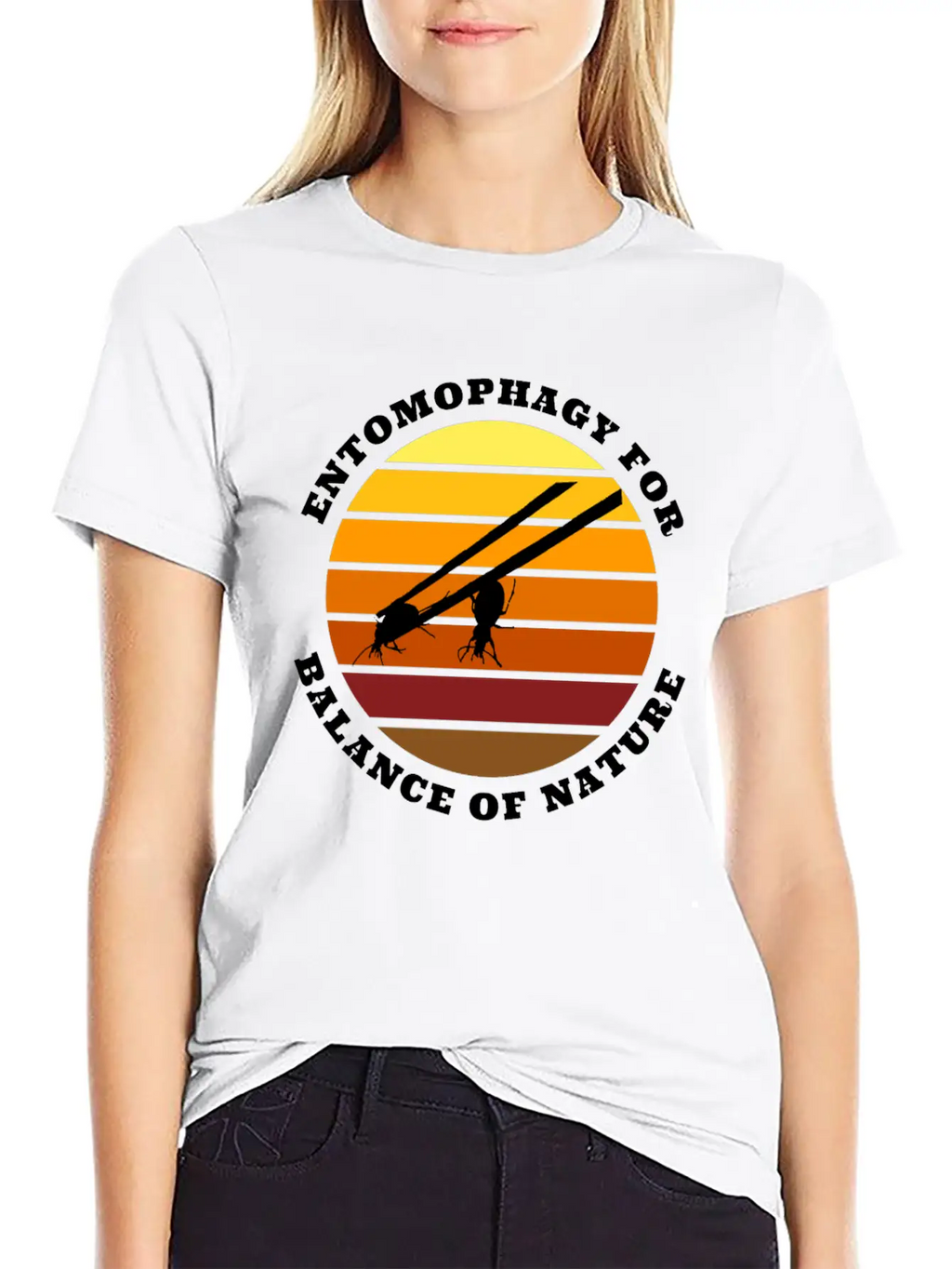 Entomophagy For Balance Of Nature Classic Cotton Tee – Unisex Comfort For Any Season