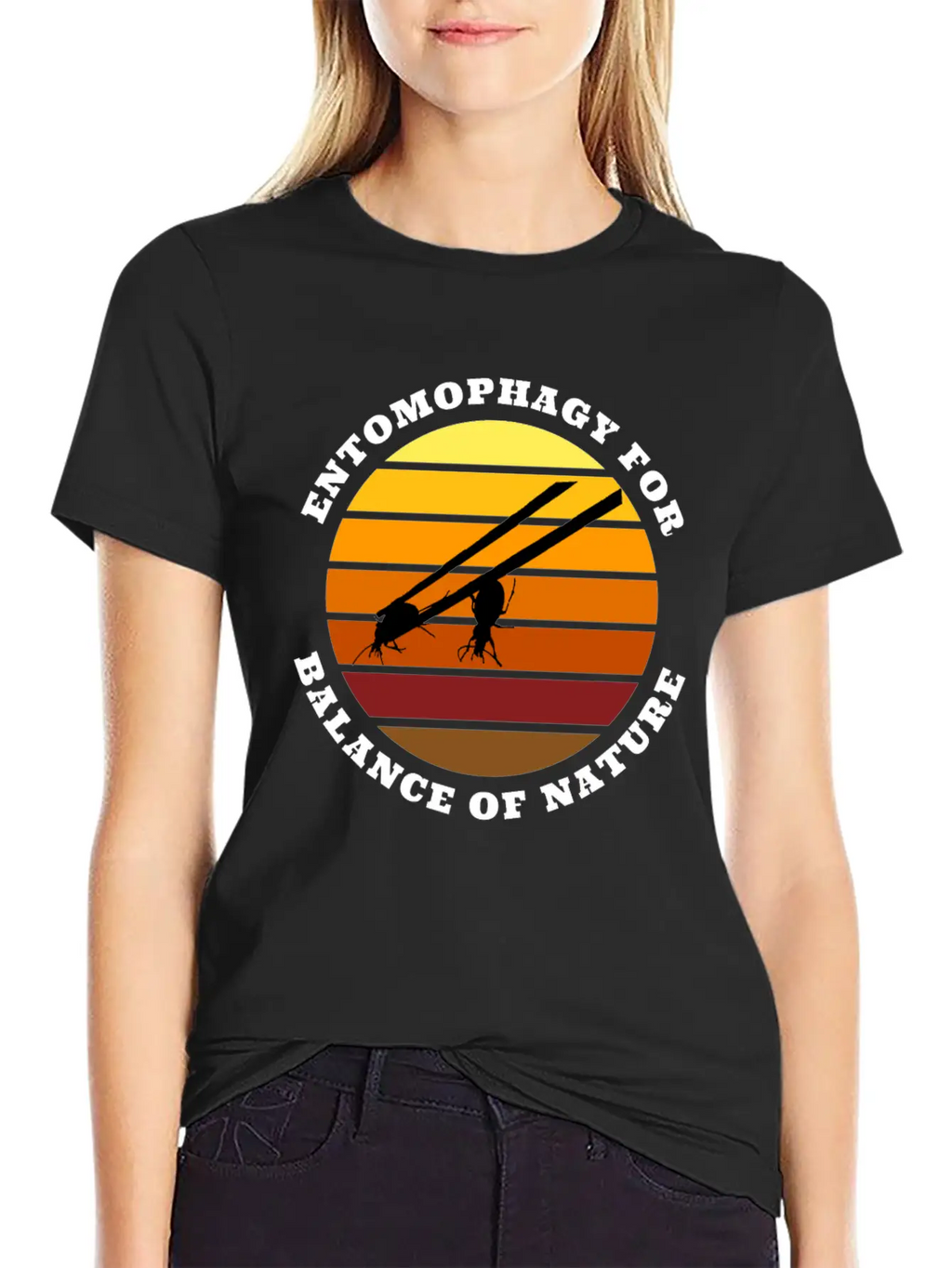 Entomophagy For Balance Of Nature Classic Cotton Tee – Unisex Comfort For Any Season