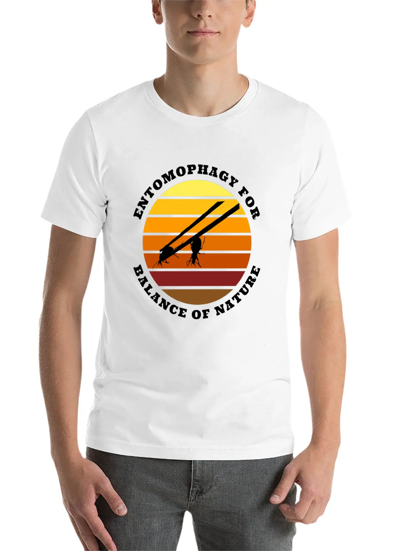 Entomophagy For Balance Of Nature Classic Cotton Tee – Unisex Comfort For Any Season