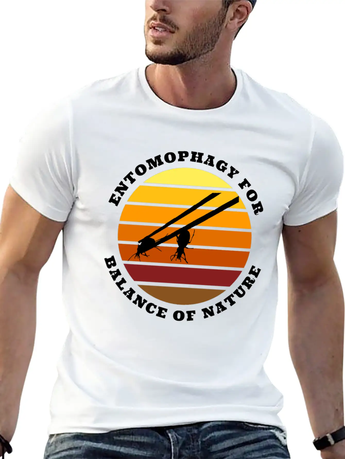 Entomophagy For Balance Of Nature Classic Cotton Tee – Unisex Comfort For Any Season