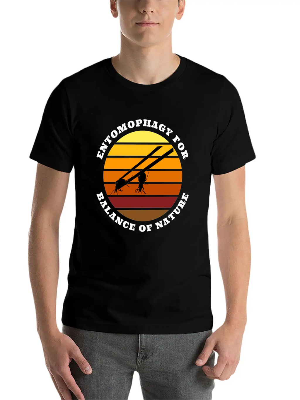 Entomophagy For Balance Of Nature Classic Cotton Tee – Unisex Comfort For Any Season