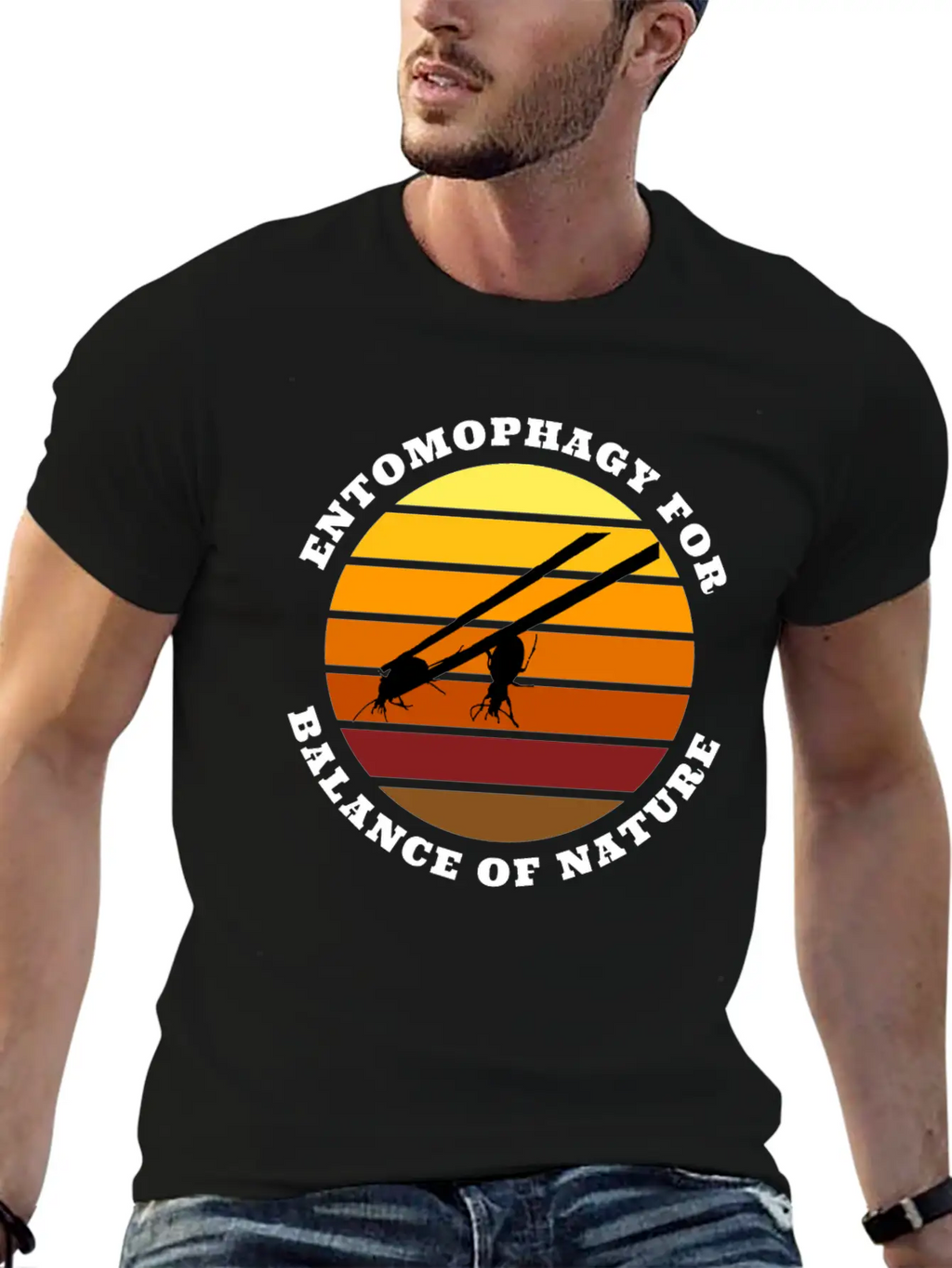 Entomophagy For Balance Of Nature Classic Cotton Tee – Unisex Comfort For Any Season