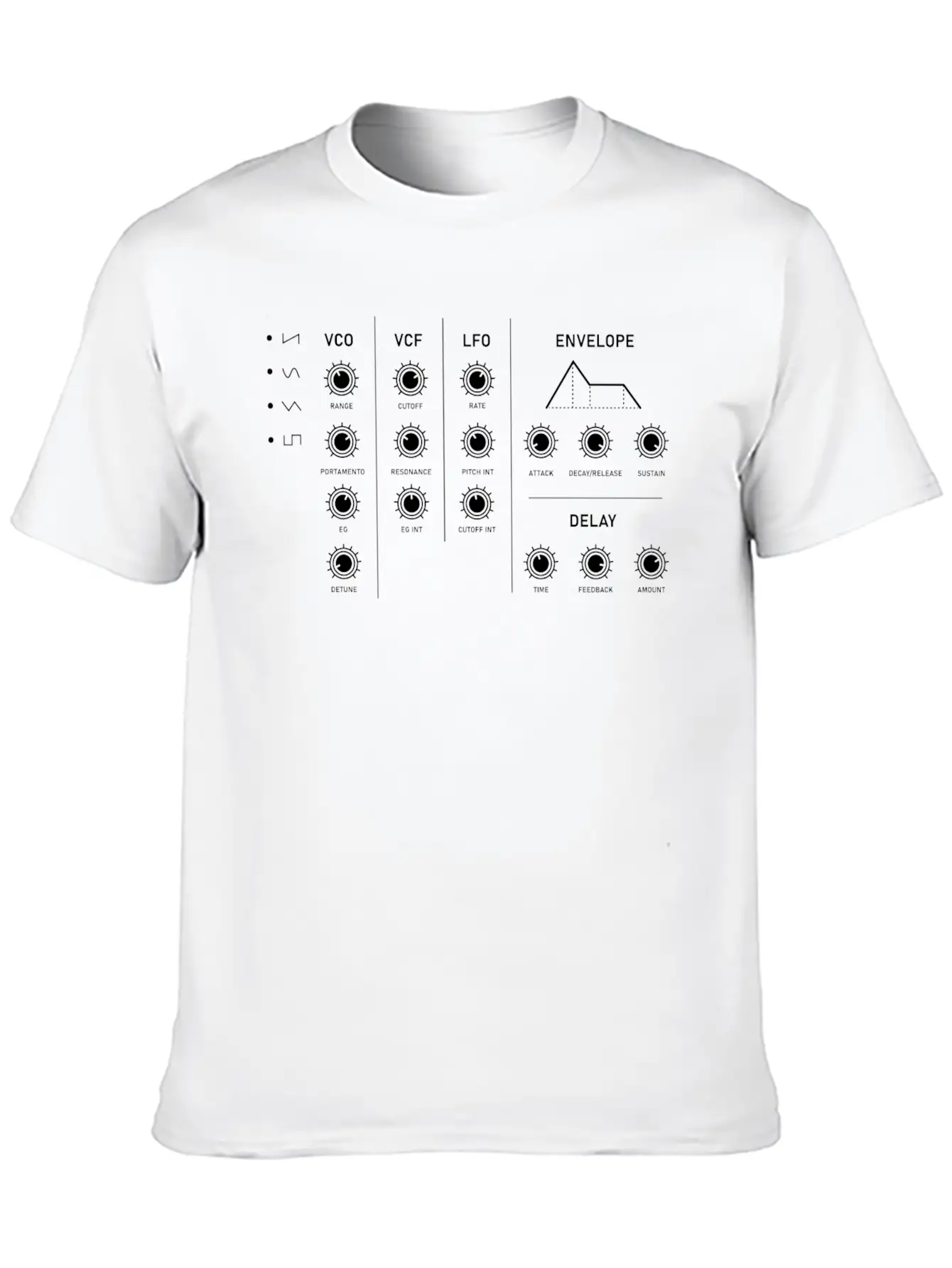 Envelope Synthesizer Music Musician Keyboard Classic Cotton Tee – Unisex Comfort For Any Season
