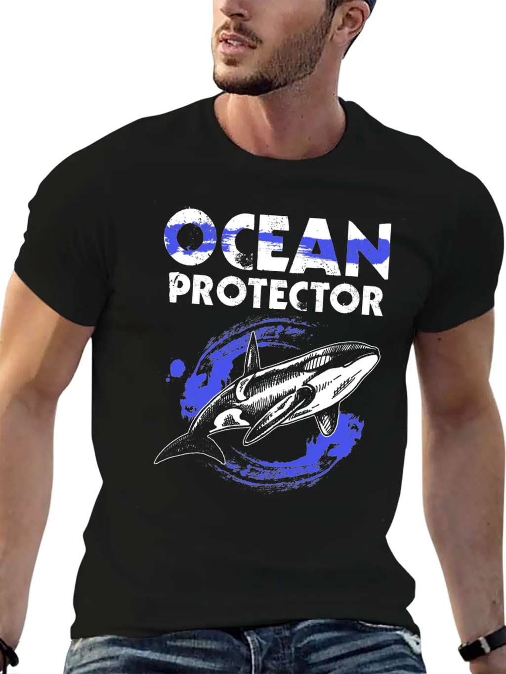 Environmental Protection Nature Conservation Ocean Stylish Everyday T-Shirt – Unisex Basic Cotton Tee