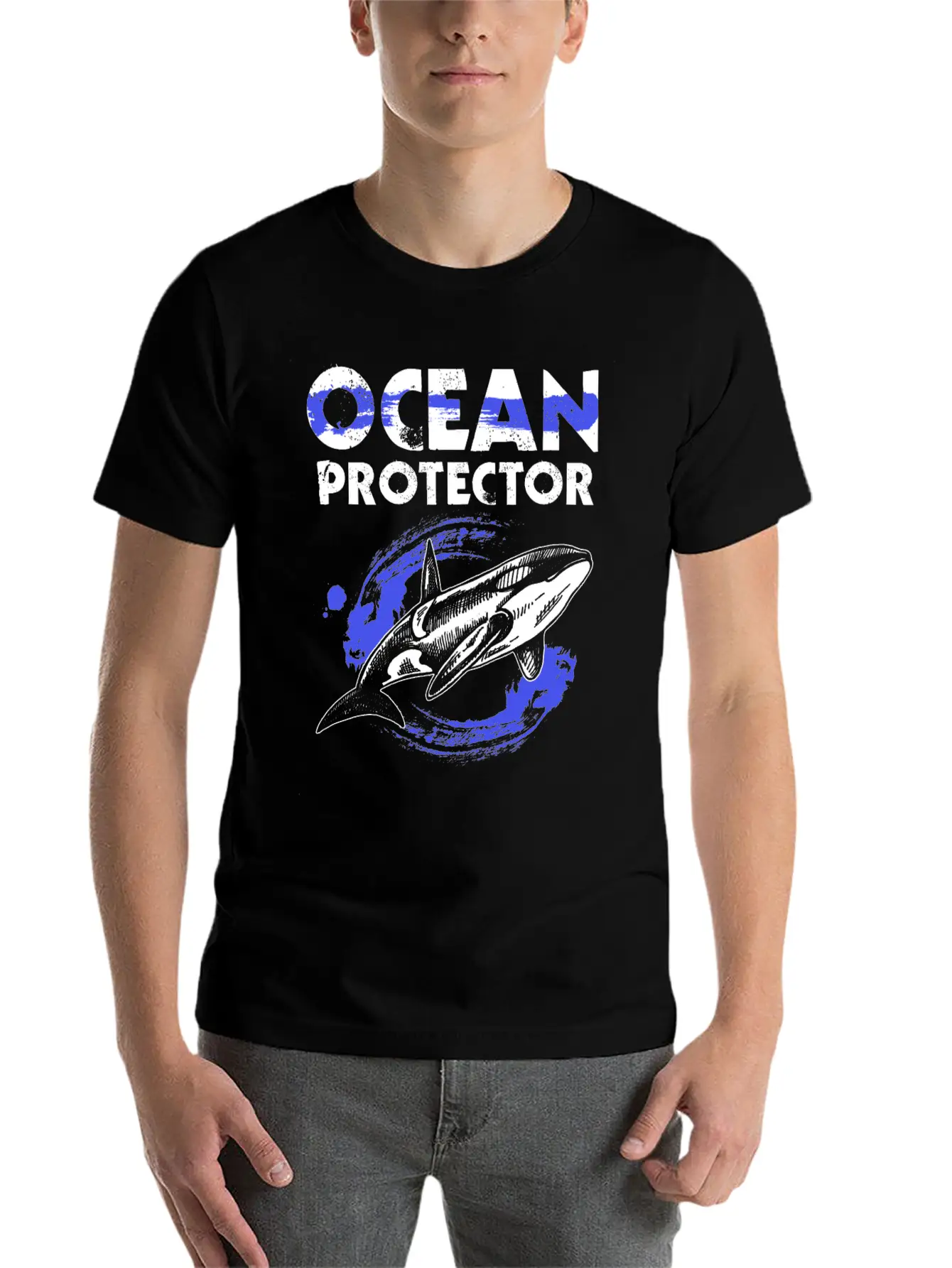 Environmental Protection Nature Conservation Ocean Stylish Everyday T-Shirt – Unisex Basic Cotton Tee