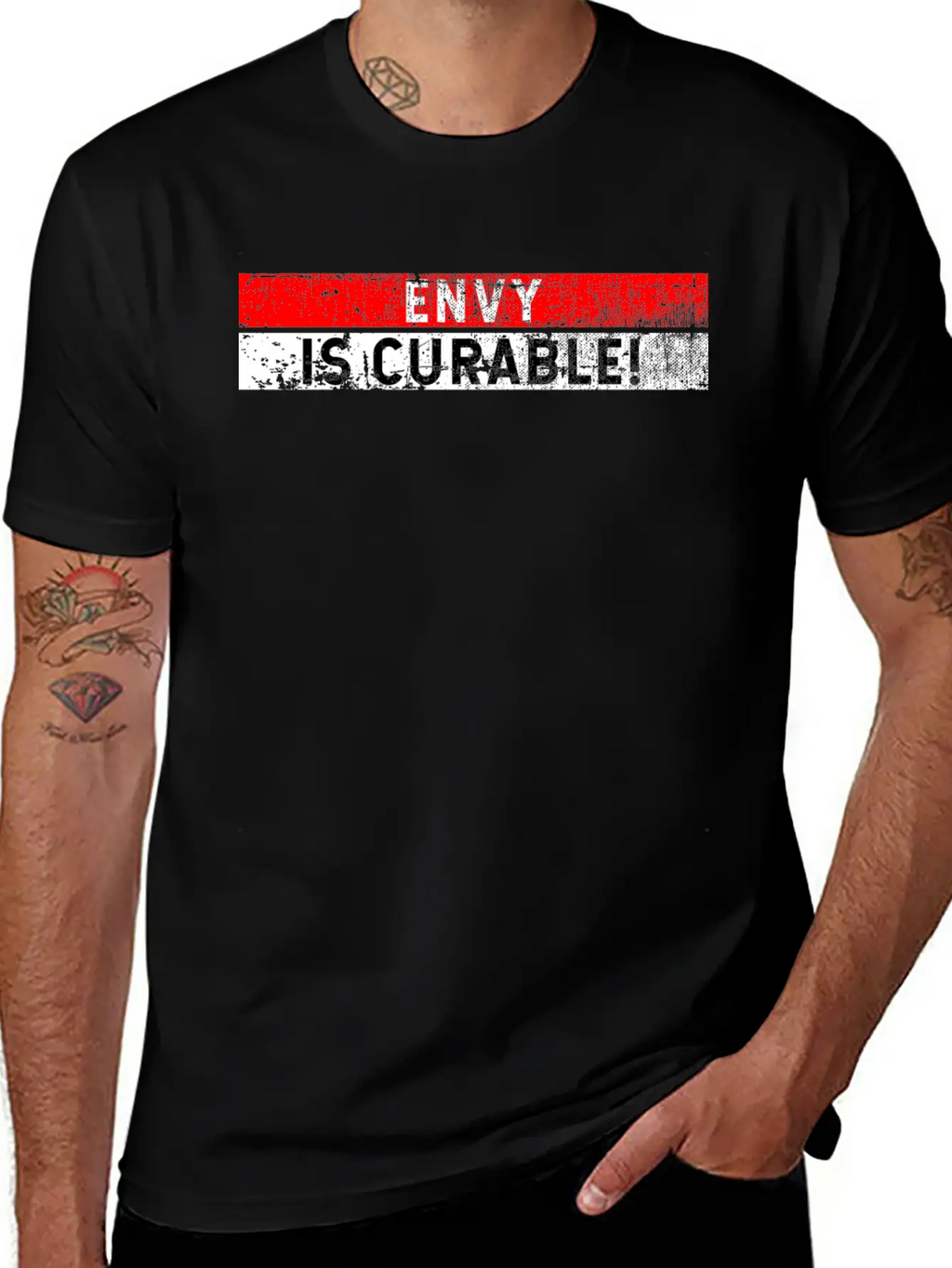 Envy Is Curable Essential Cotton Tee For Daily Outfits – Unisex Style