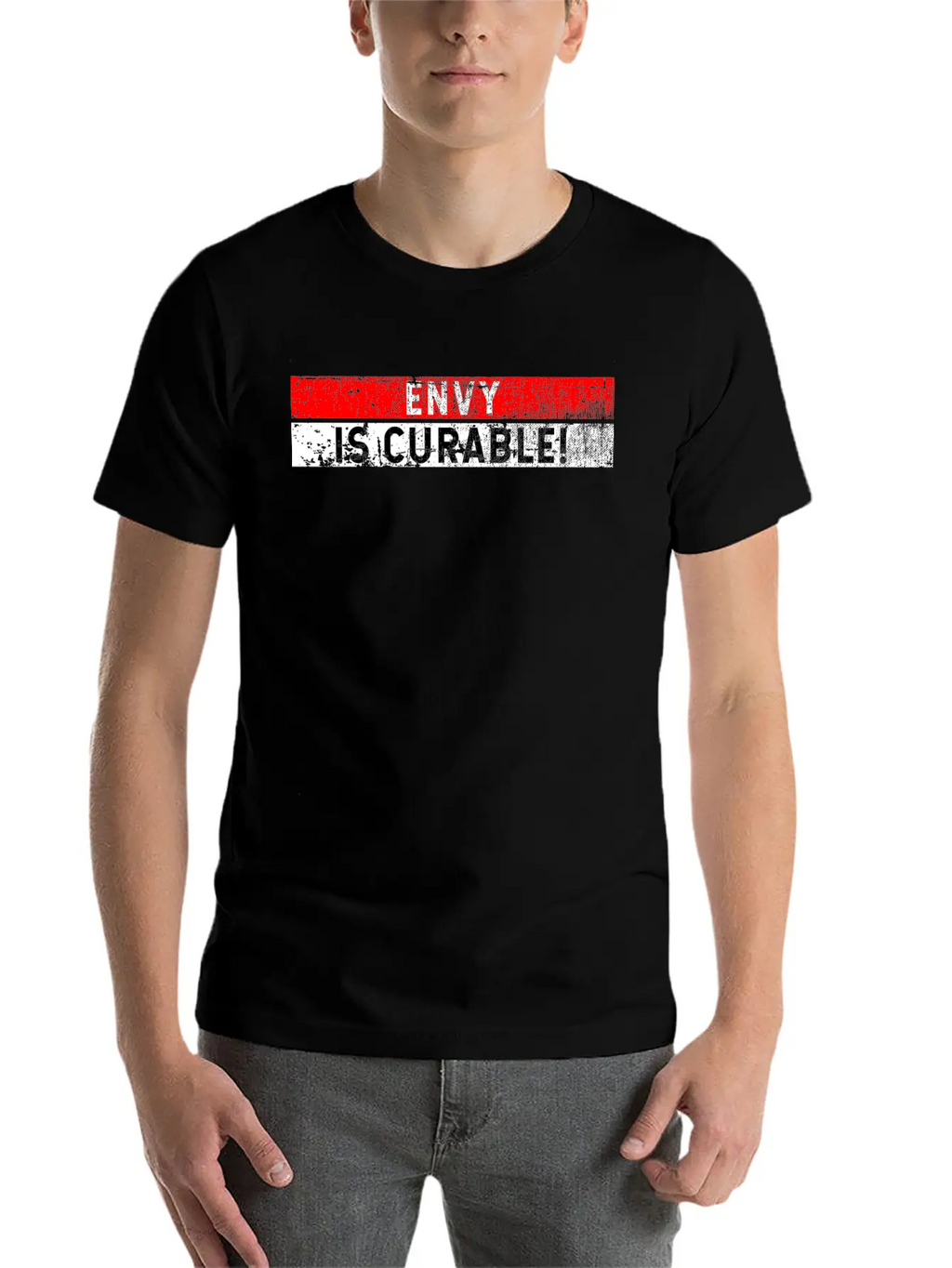 Envy Is Curable Essential Cotton Tee For Daily Outfits – Unisex Style