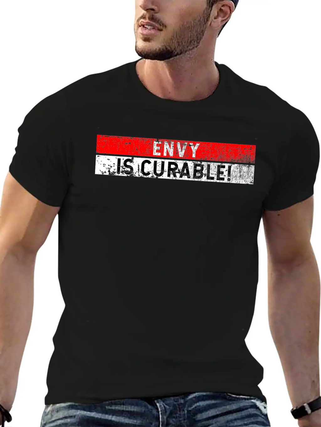 Envy Is Curable Essential Cotton Tee For Daily Outfits – Unisex Style