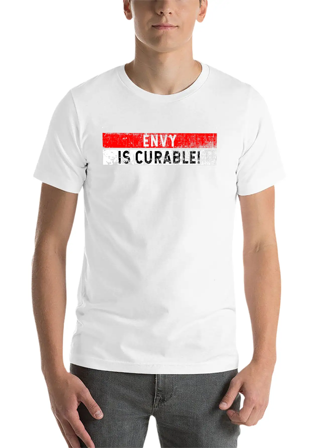 Envy Is Curable Essential Cotton Tee For Daily Outfits – Unisex Style