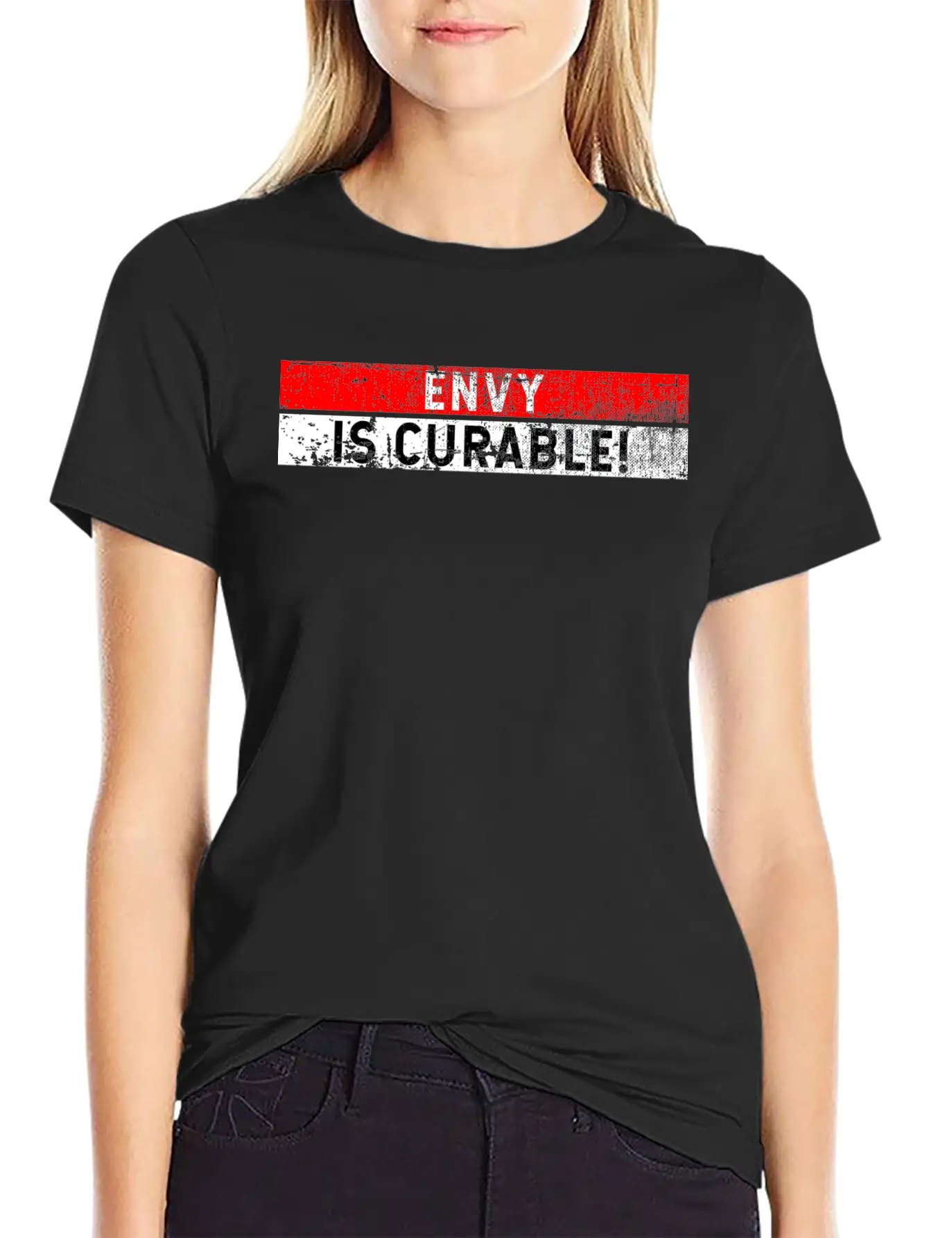 Envy Is Curable Essential Cotton Tee For Daily Outfits – Unisex Style