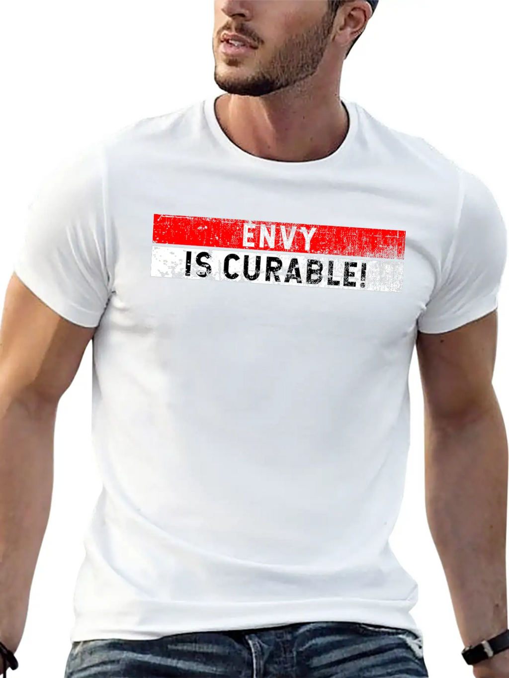 Envy Is Curable Essential Cotton Tee For Daily Outfits – Unisex Style