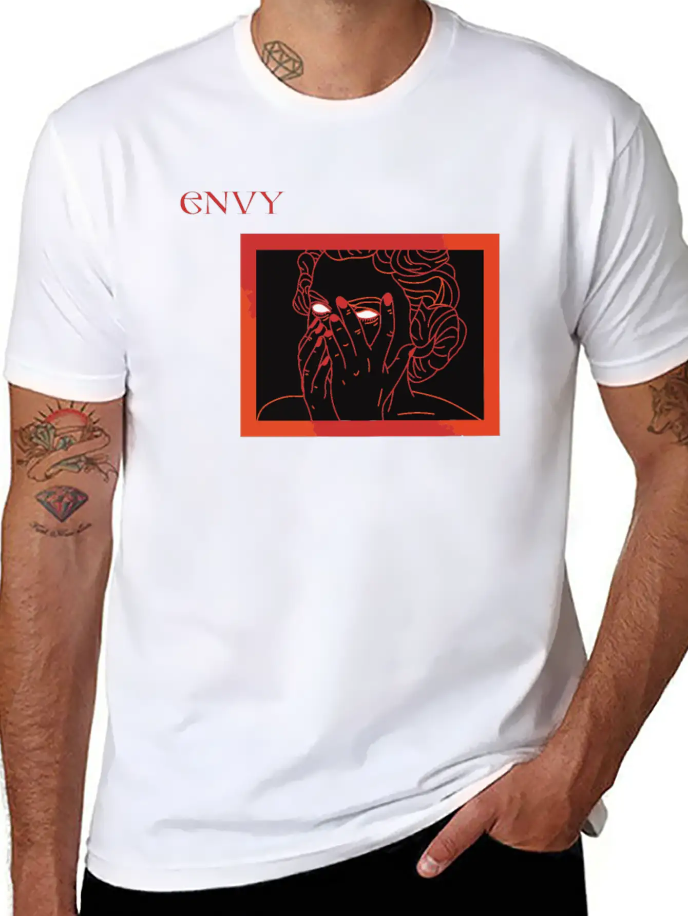 Envy Seven Deadly Sins Basic Graphic T-Shirt – Daily Comfort In Soft Cotton