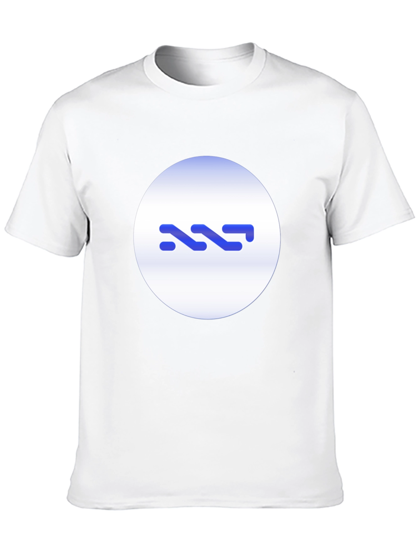 Abstract Graphic Black T-Shirt