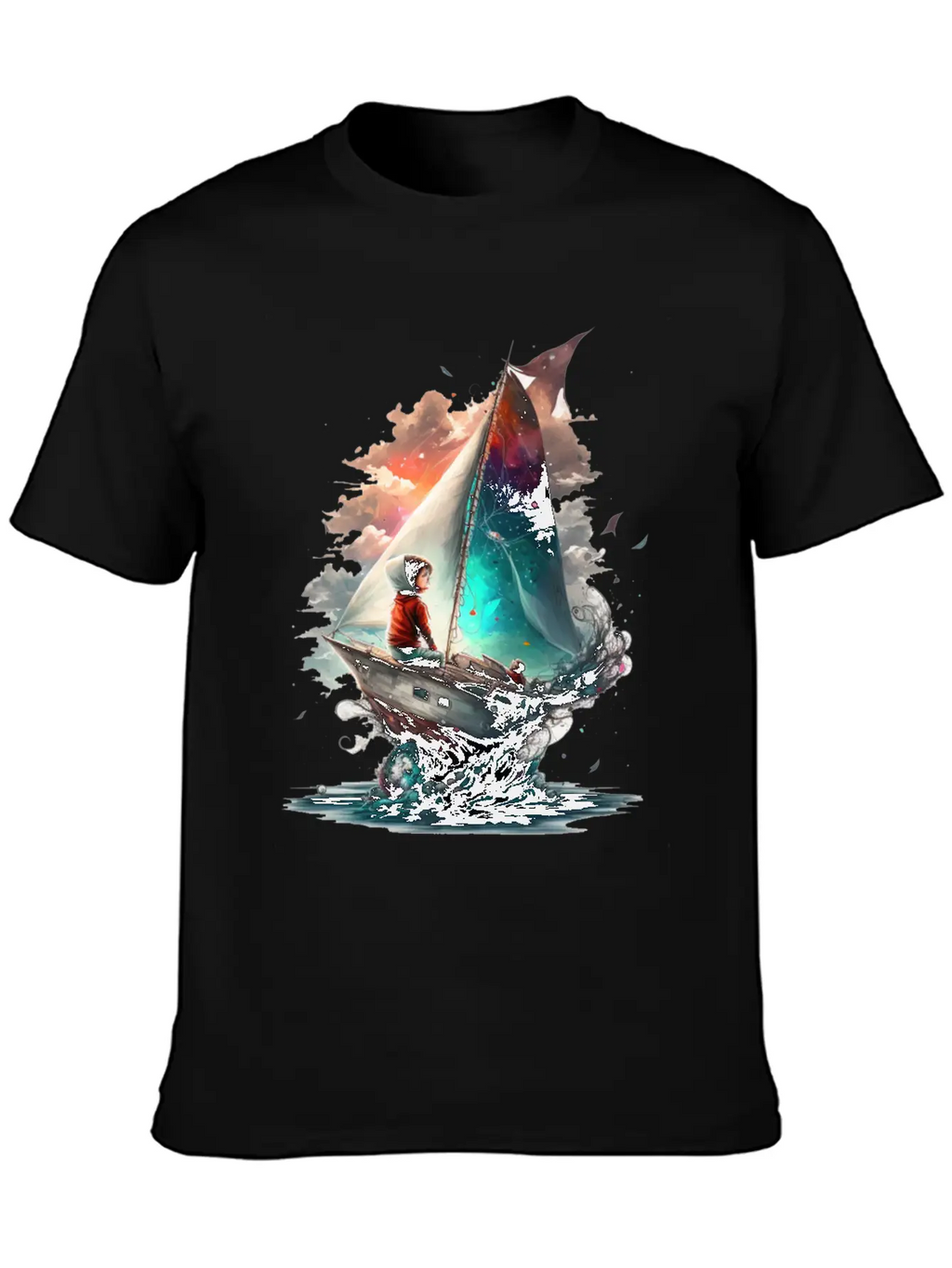 Epic Kid Is Sailing In Cosmos Essential Cotton Tee For Daily Outfits – Unisex Style