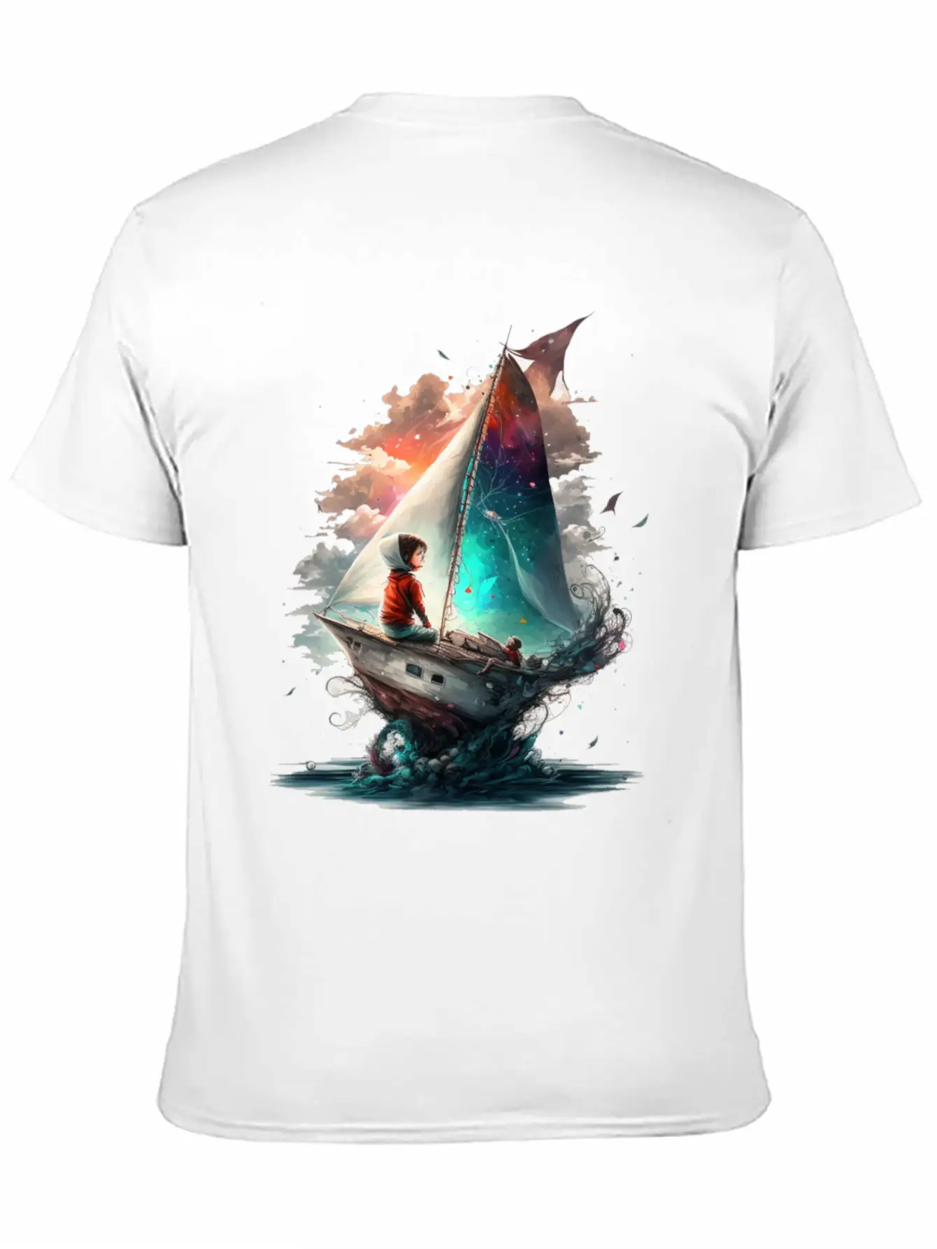 Epic Kid Is Sailing In Cosmos Essential Cotton Tee For Daily Outfits – Unisex Style