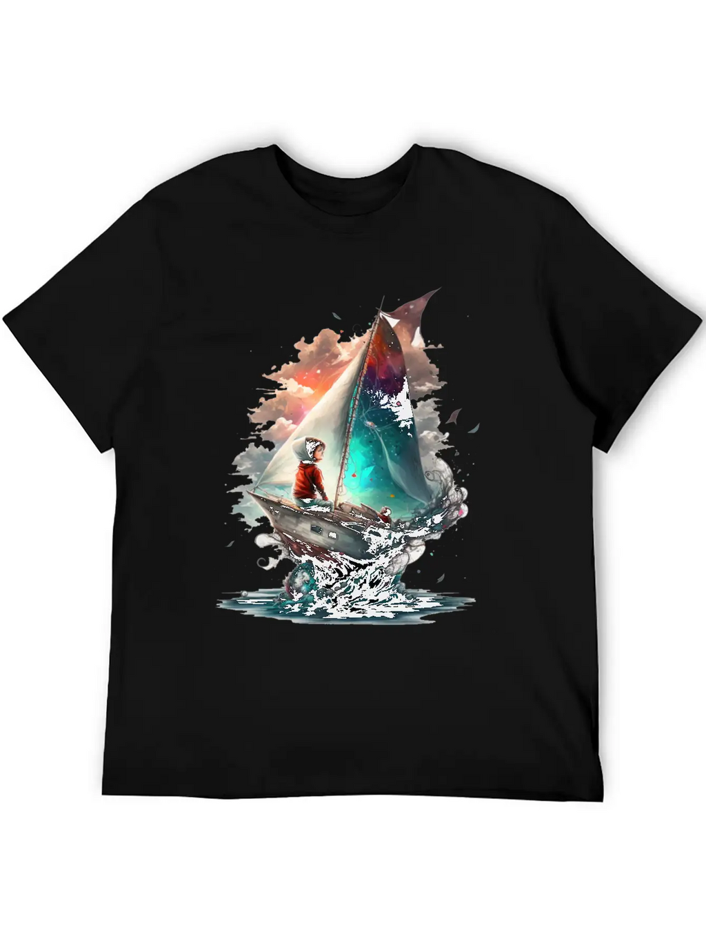 Epic Kid Is Sailing In Cosmos Essential Cotton Tee For Daily Outfits – Unisex Style