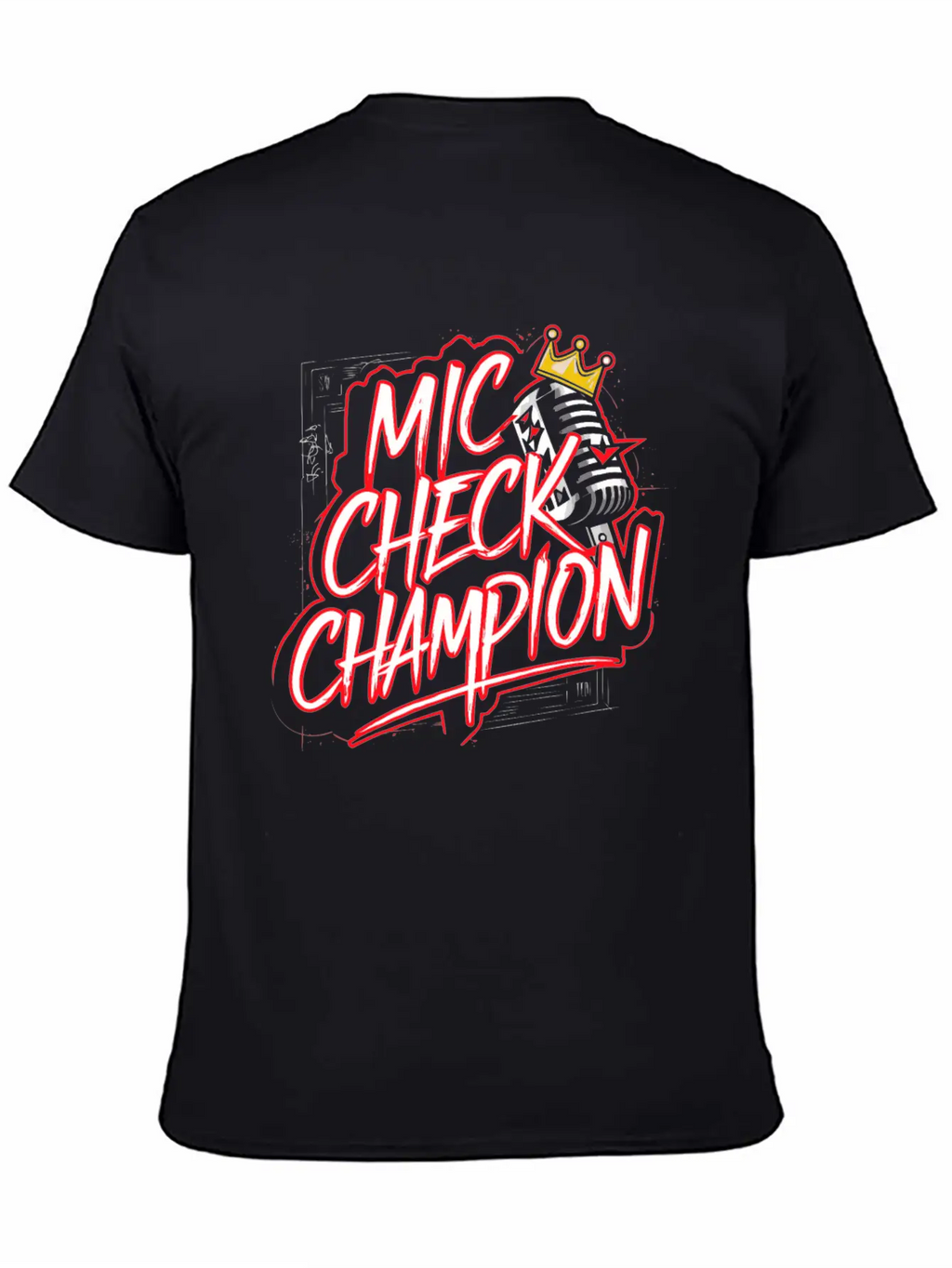 Epic Lyrical Battle Of The Titans: Hip Hop Rap Basic Graphic T-Shirt – Daily Comfort In Soft Cotton