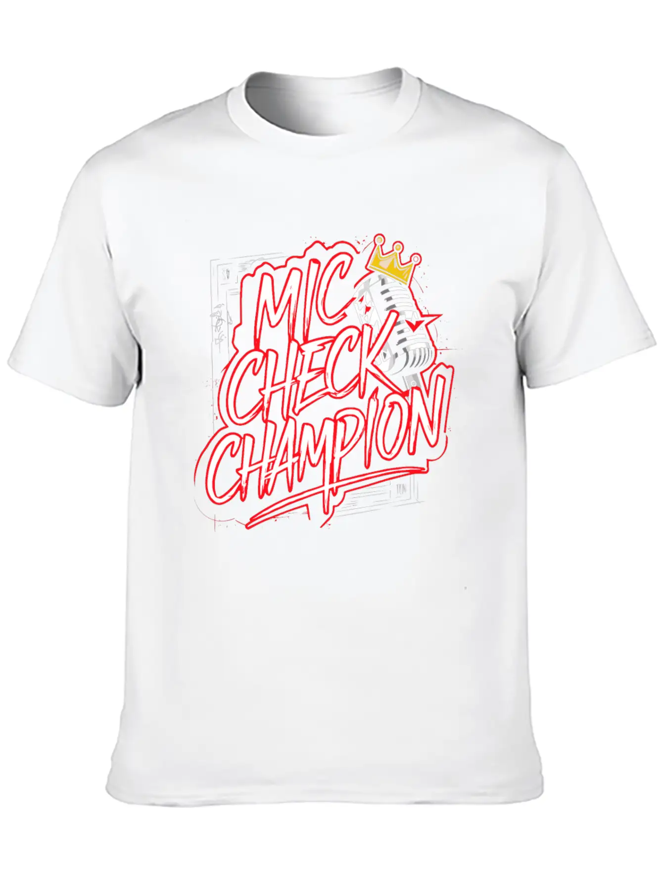 Epic Lyrical Battle Of The Titans: Hip Hop Rap Basic Graphic T-Shirt – Daily Comfort In Soft Cotton