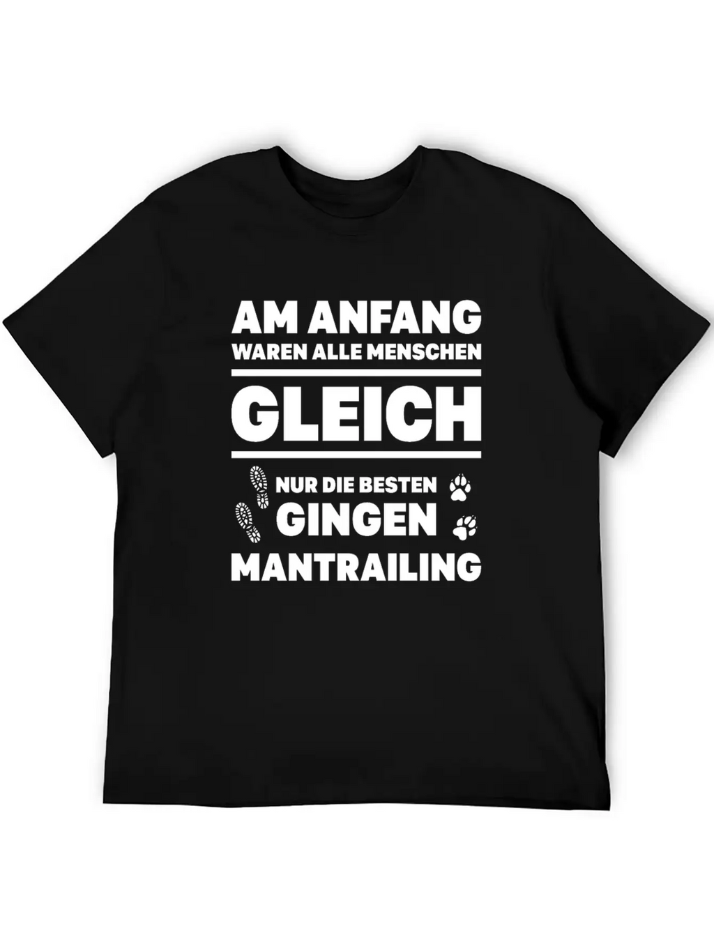 Equal Gift Mantrailing Search Dog Finding Dog Classic Cotton Tee – Unisex Comfort For Any Season