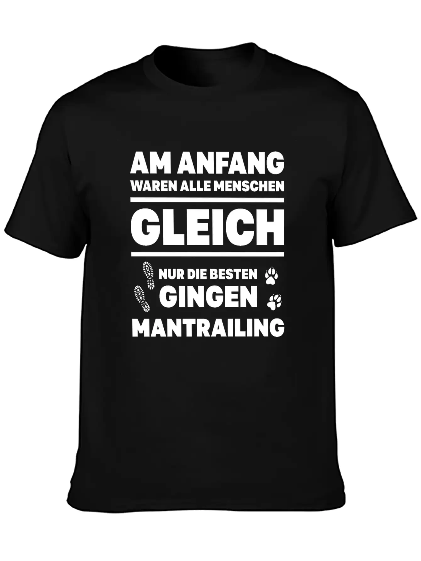 Equal Gift Mantrailing Search Dog Finding Dog Classic Cotton Tee – Unisex Comfort For Any Season