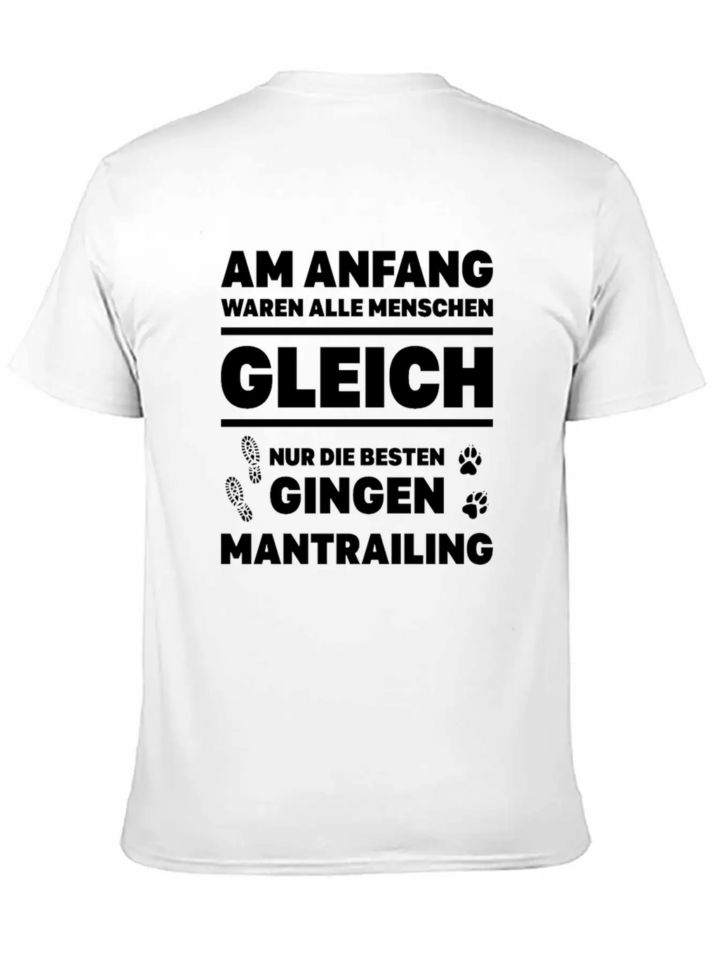 Equal Gift Mantrailing Search Dog Finding Dog Classic Cotton Tee – Unisex Comfort For Any Season