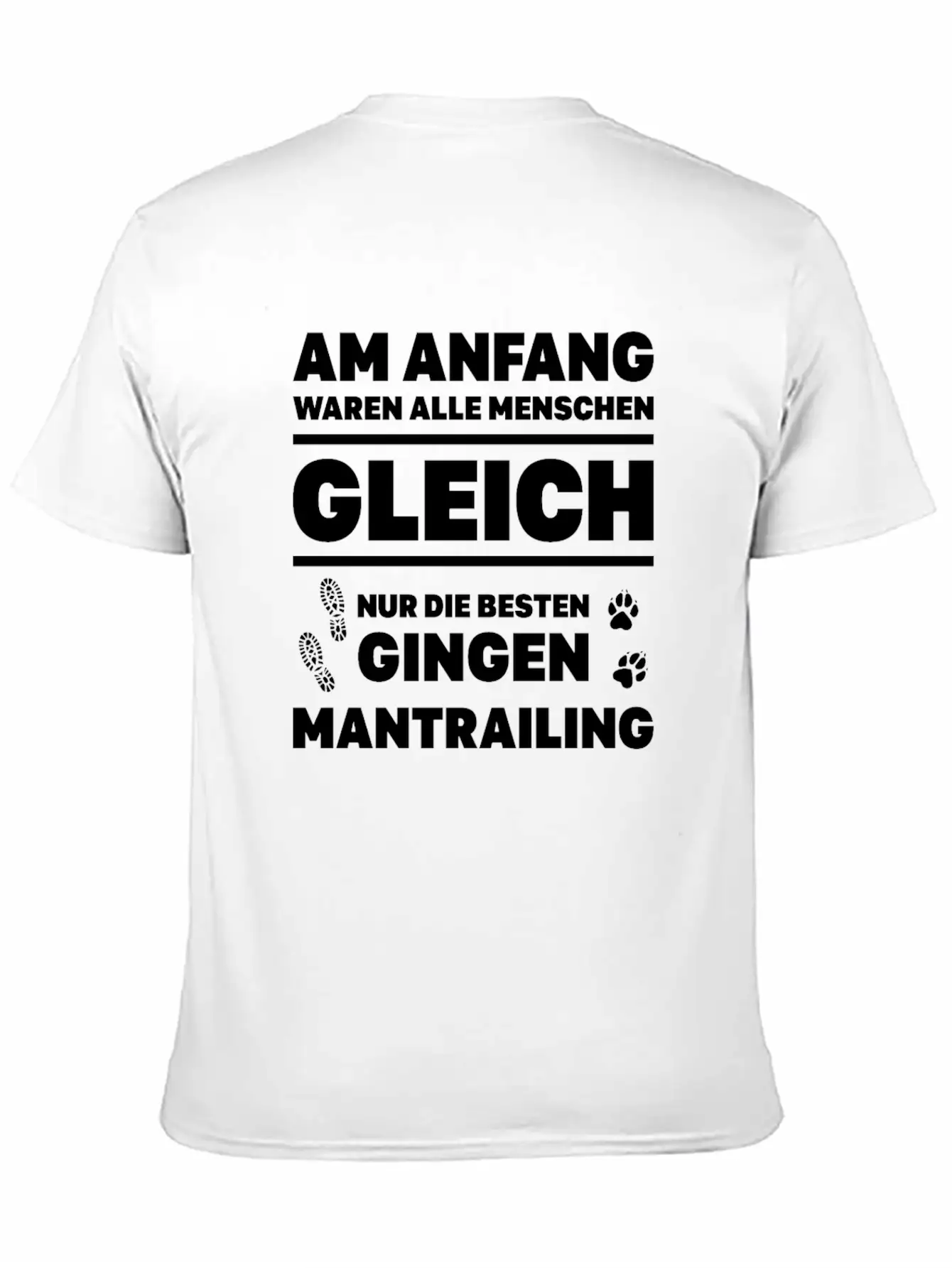 Equal Gift Mantrailing Search Dog Finding Dog Classic Cotton Tee – Unisex Comfort For Any Season