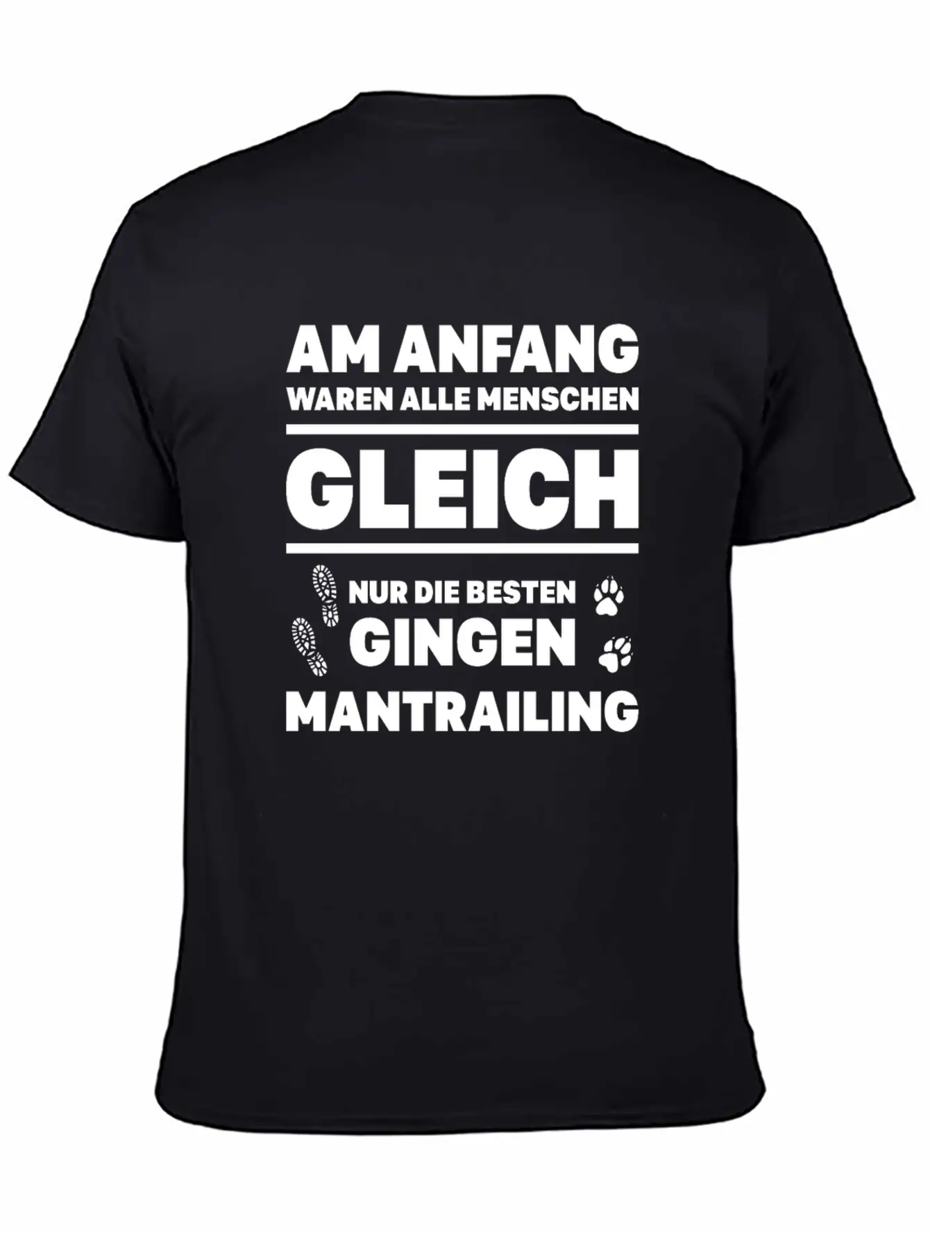 Equal Gift Mantrailing Search Dog Finding Dog Classic Cotton Tee – Unisex Comfort For Any Season