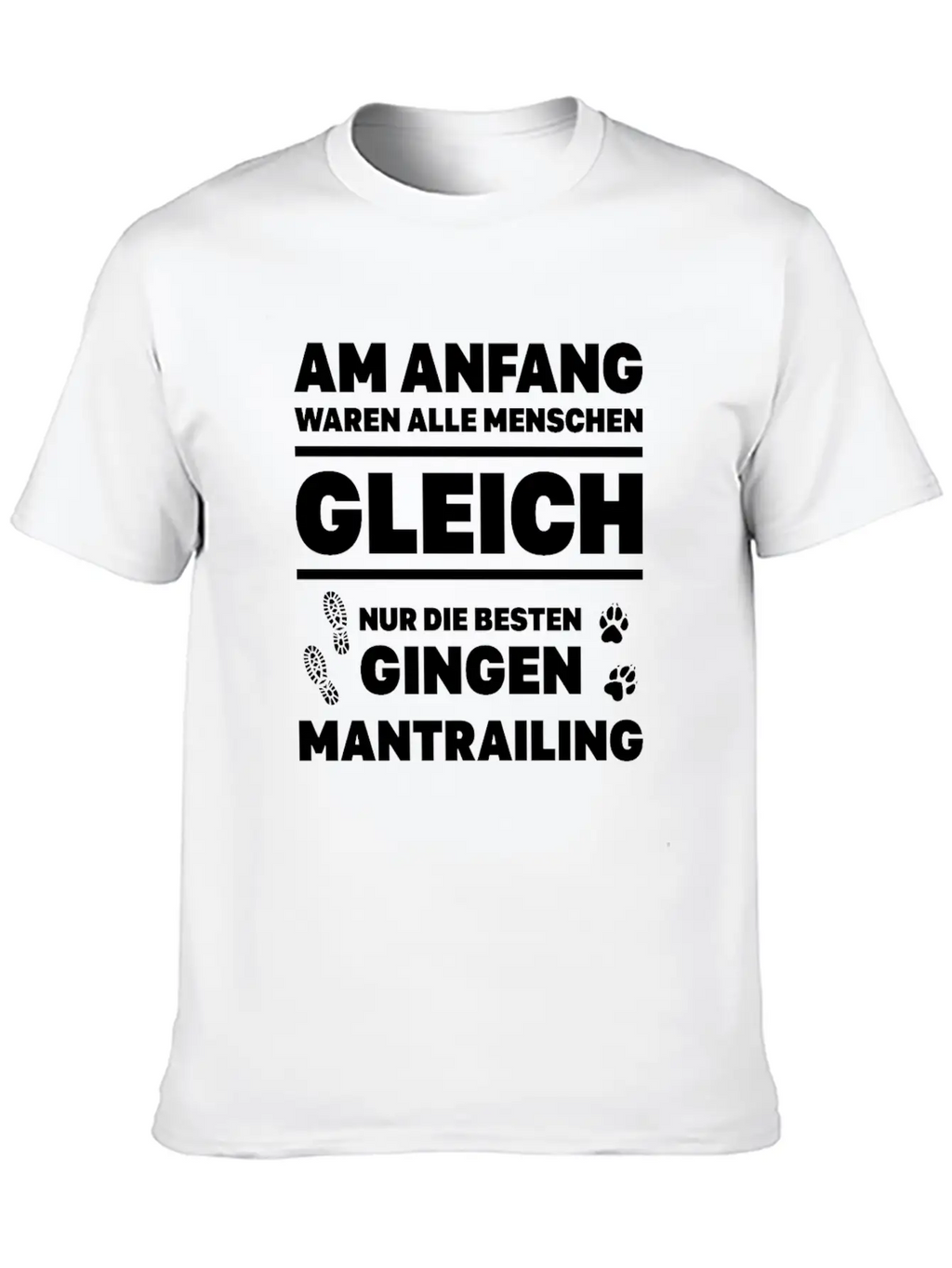 Equal Gift Mantrailing Search Dog Finding Dog Classic Cotton Tee – Unisex Comfort For Any Season