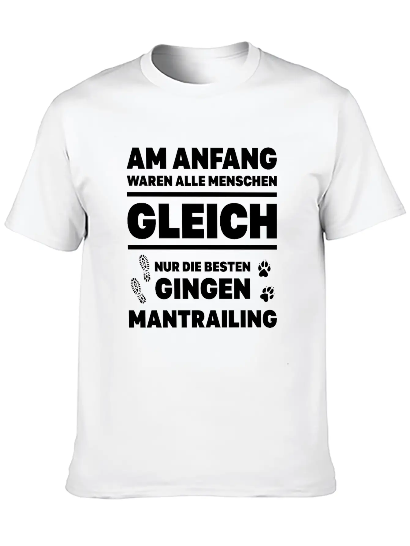 Equal Gift Mantrailing Search Dog Finding Dog Classic Cotton Tee – Unisex Comfort For Any Season