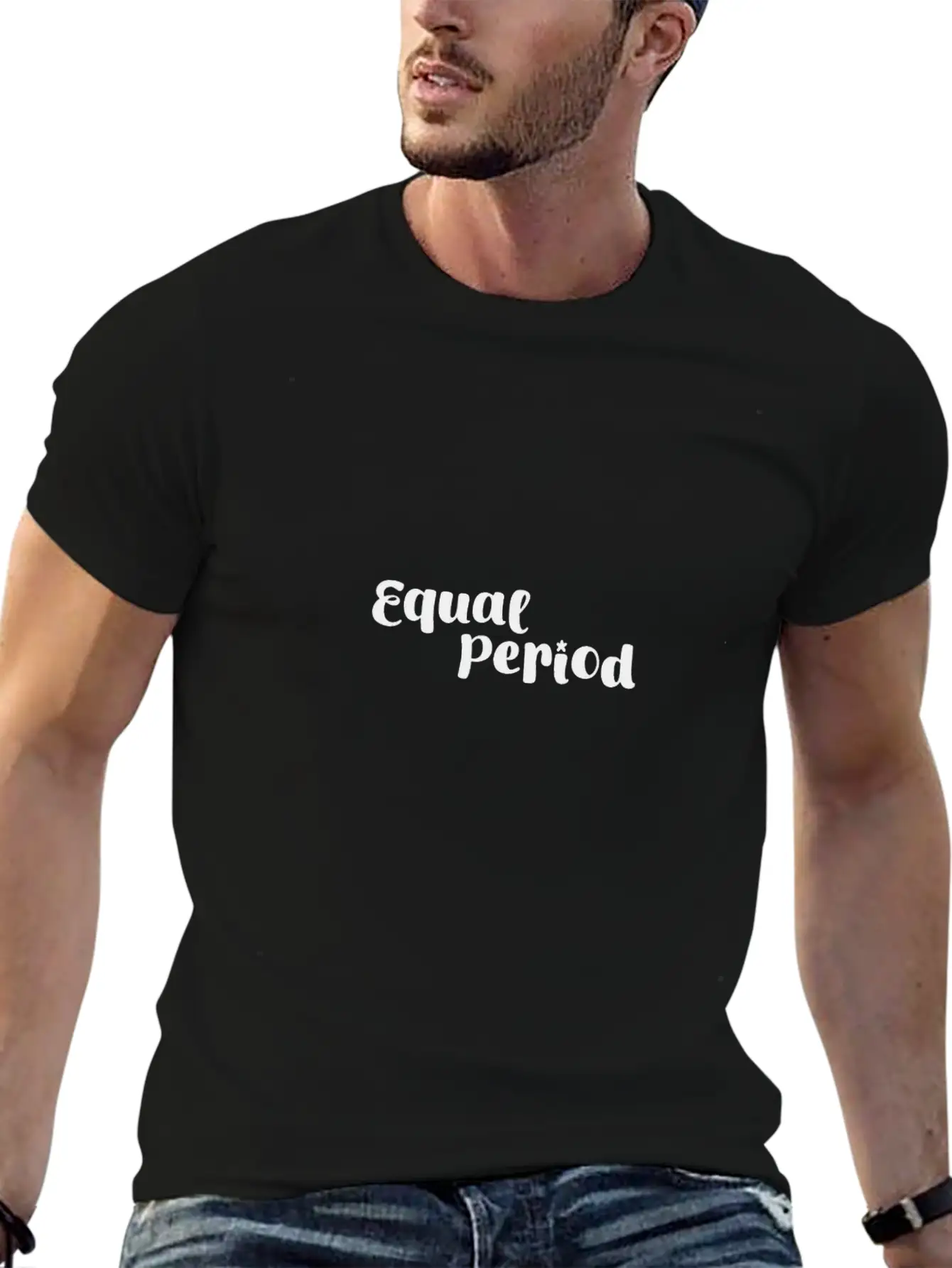 Equal Period Basic Graphic T-Shirt – Daily Comfort In Soft Cotton